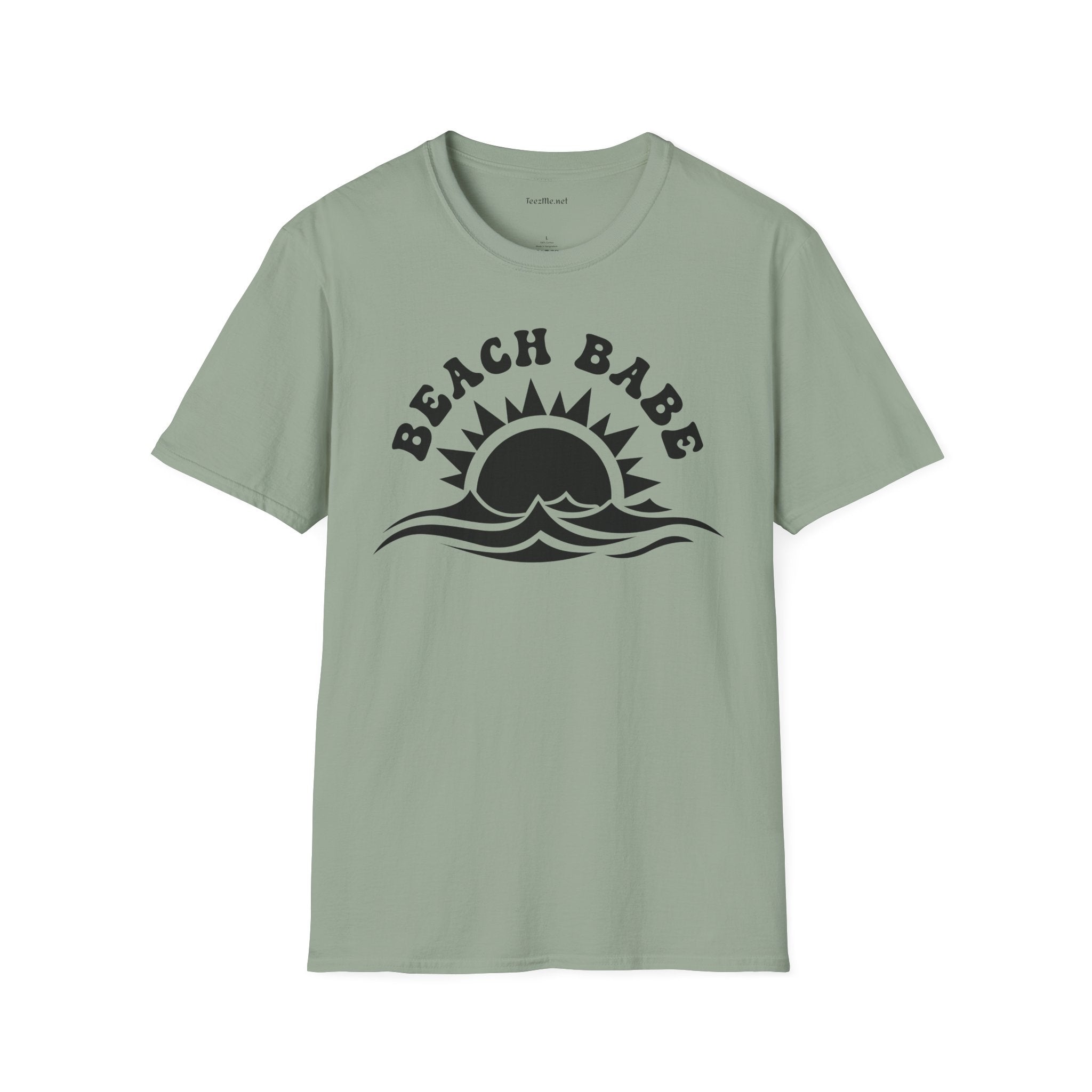 Beach Babe 02 Unisex Softstyle T-Shirt 100% Cotton Graphic