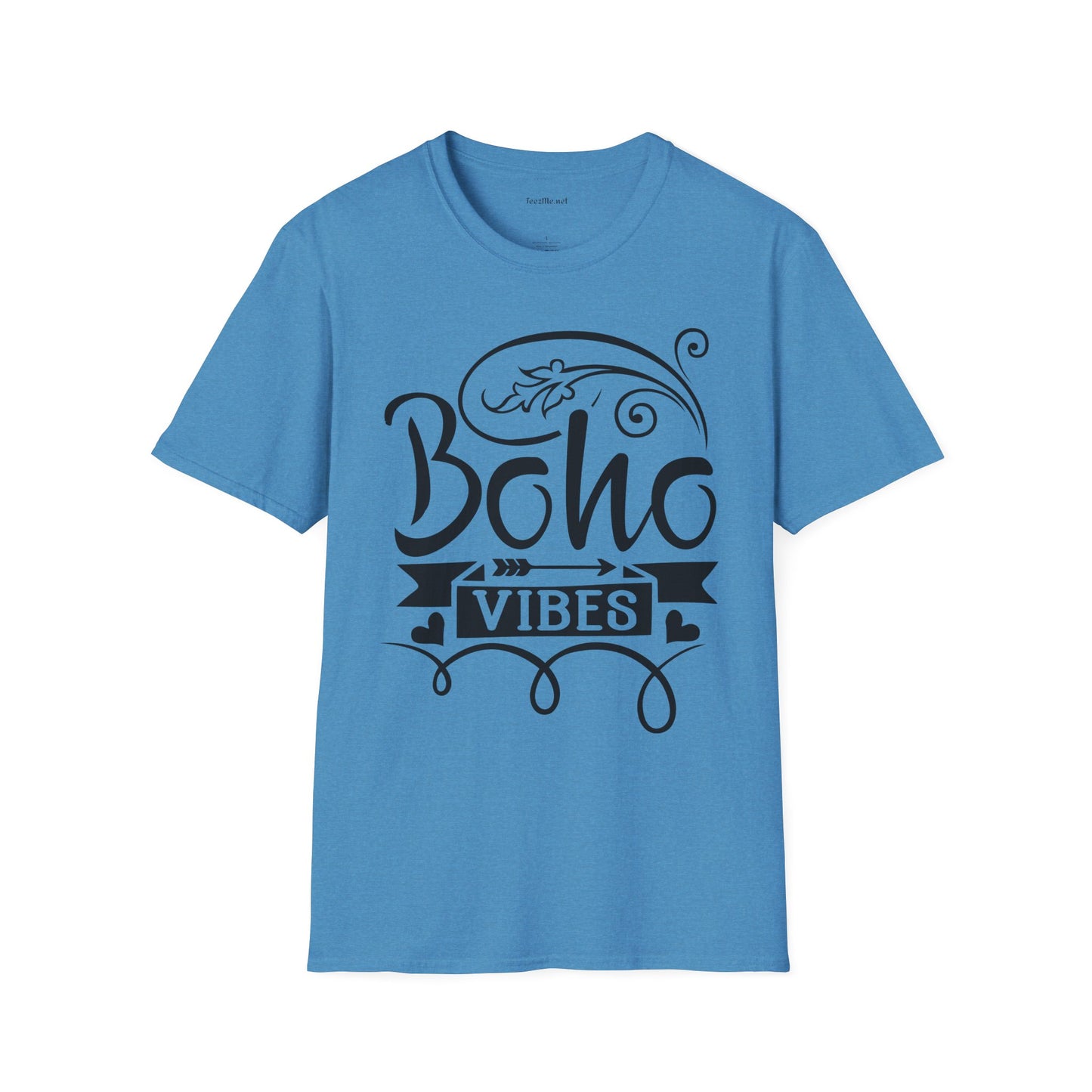 BOHO Vibes 04 Unisex Soft Style T-Shirt 100% Cotton Graphic