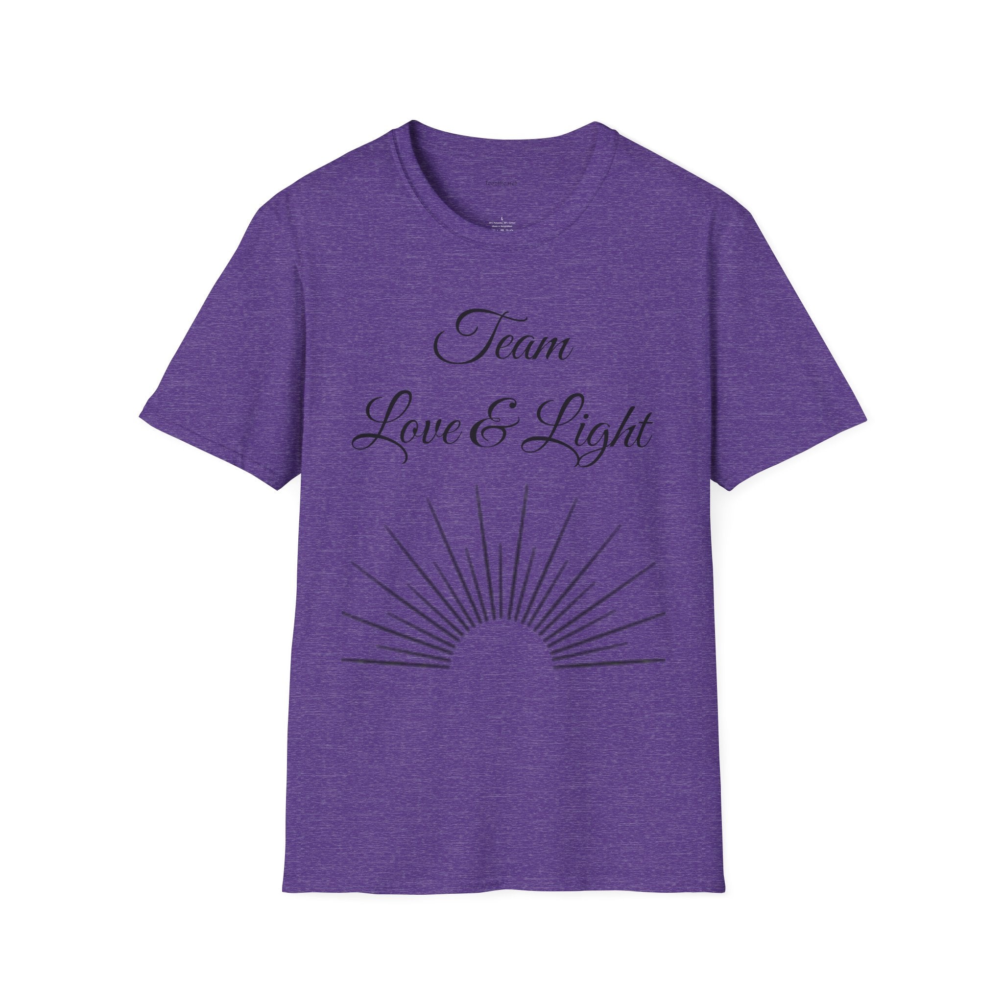 Team Love & Light - Unisex Softstyle T-Shirt 100% Cotton Graphic