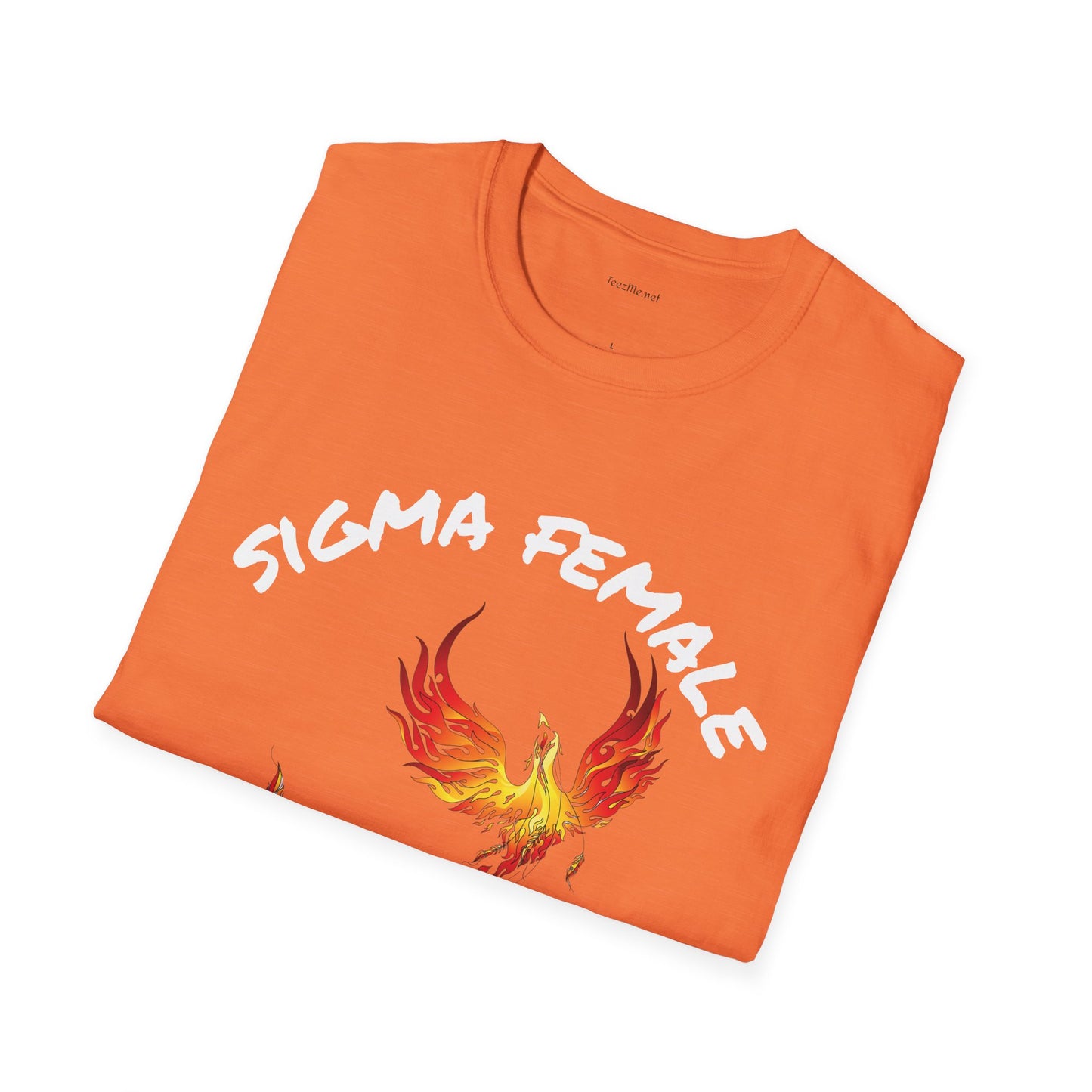 Sigma Female - Unisex Softstyle T-Shirt 100% Cotton Graphic