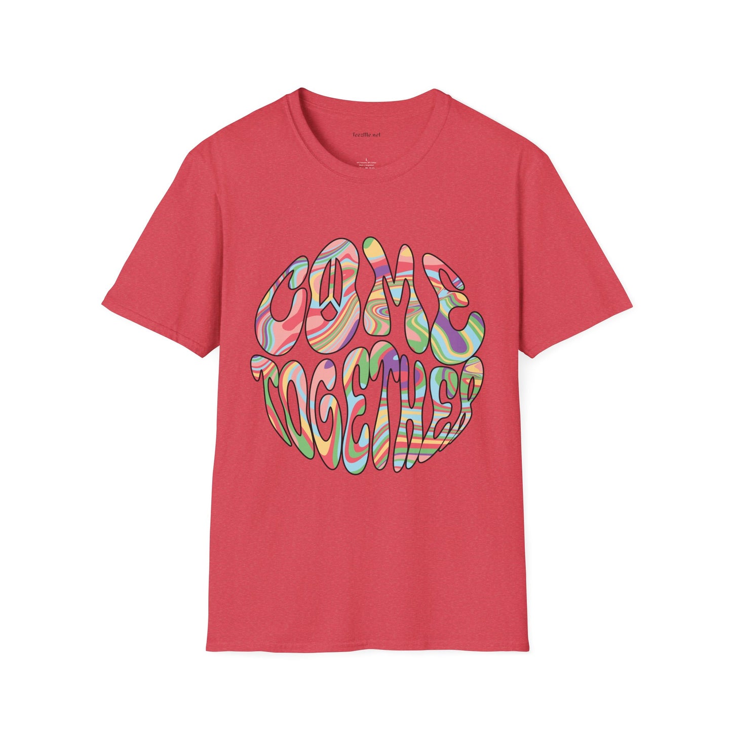 Come Together - Unisex Softstyle T-Shirt 100% Cotton Graphic