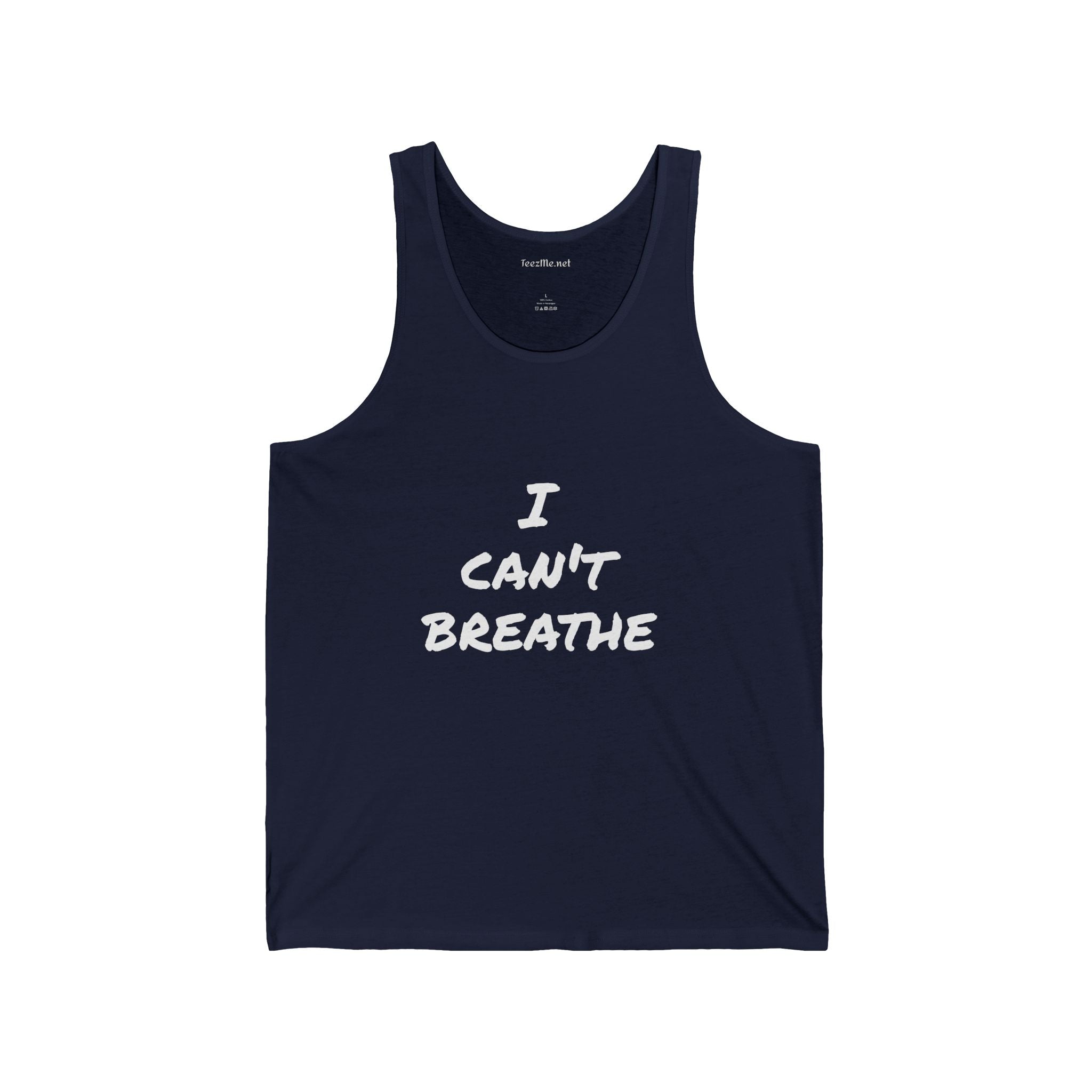 I can't breathe  - Unisex Jersey Tank (2)