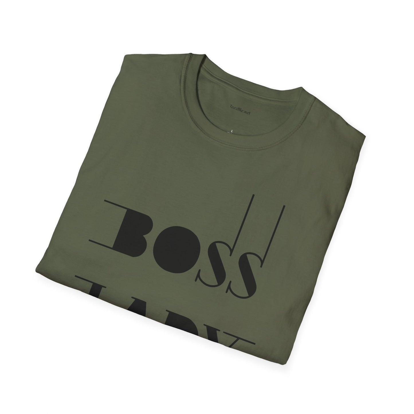 Boss Lady  - Unisex Softstyle T-Shirt 100% Cotton Graphic