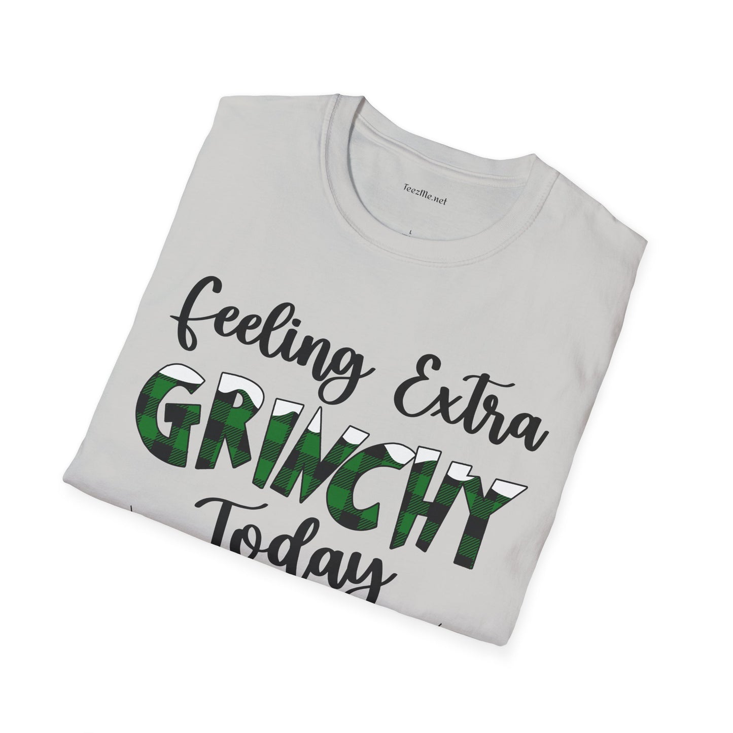 Feeling Extra Grinchy 01 Unisex Softstyle T-Shirt 100% Cotton