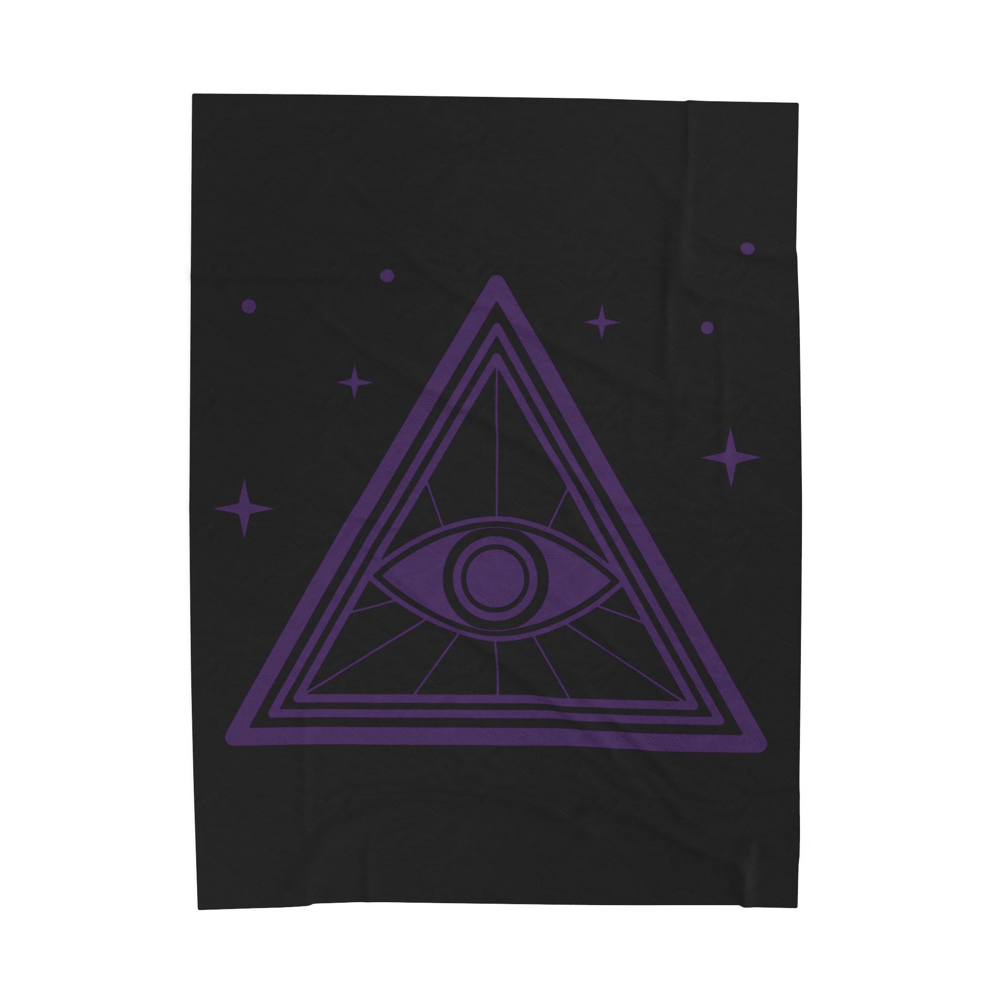Protective Eye Velveteen Plush Blanket