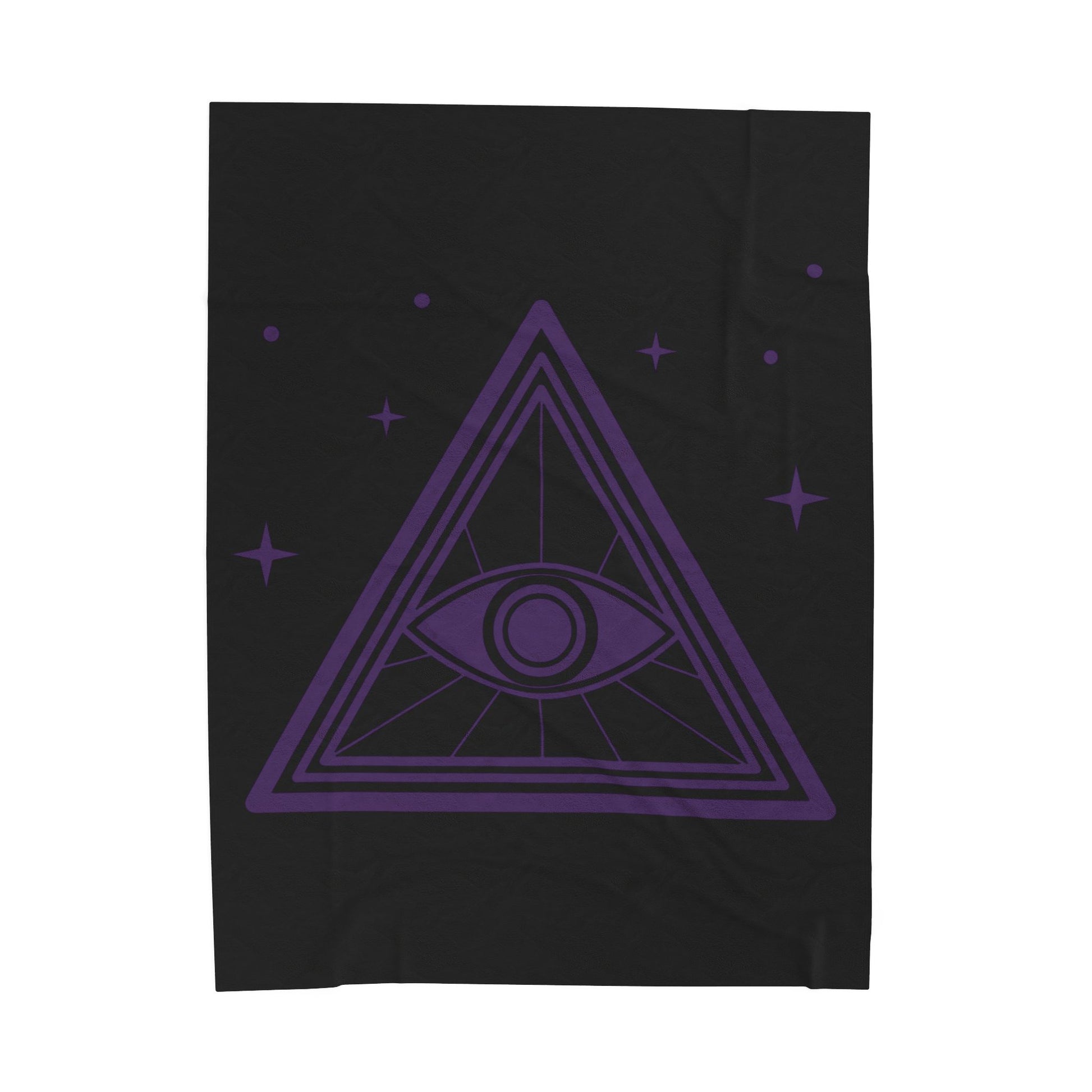 Protective Eye Velveteen Plush Blanket