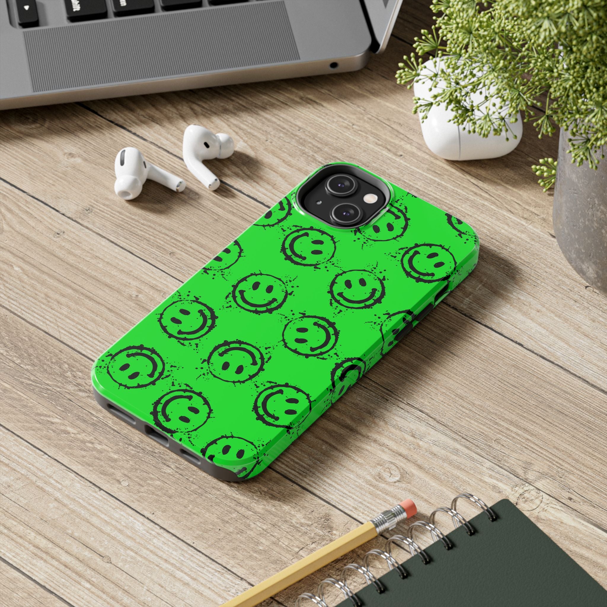 Smiley Face Cell Phone Case Tough Phone Cases