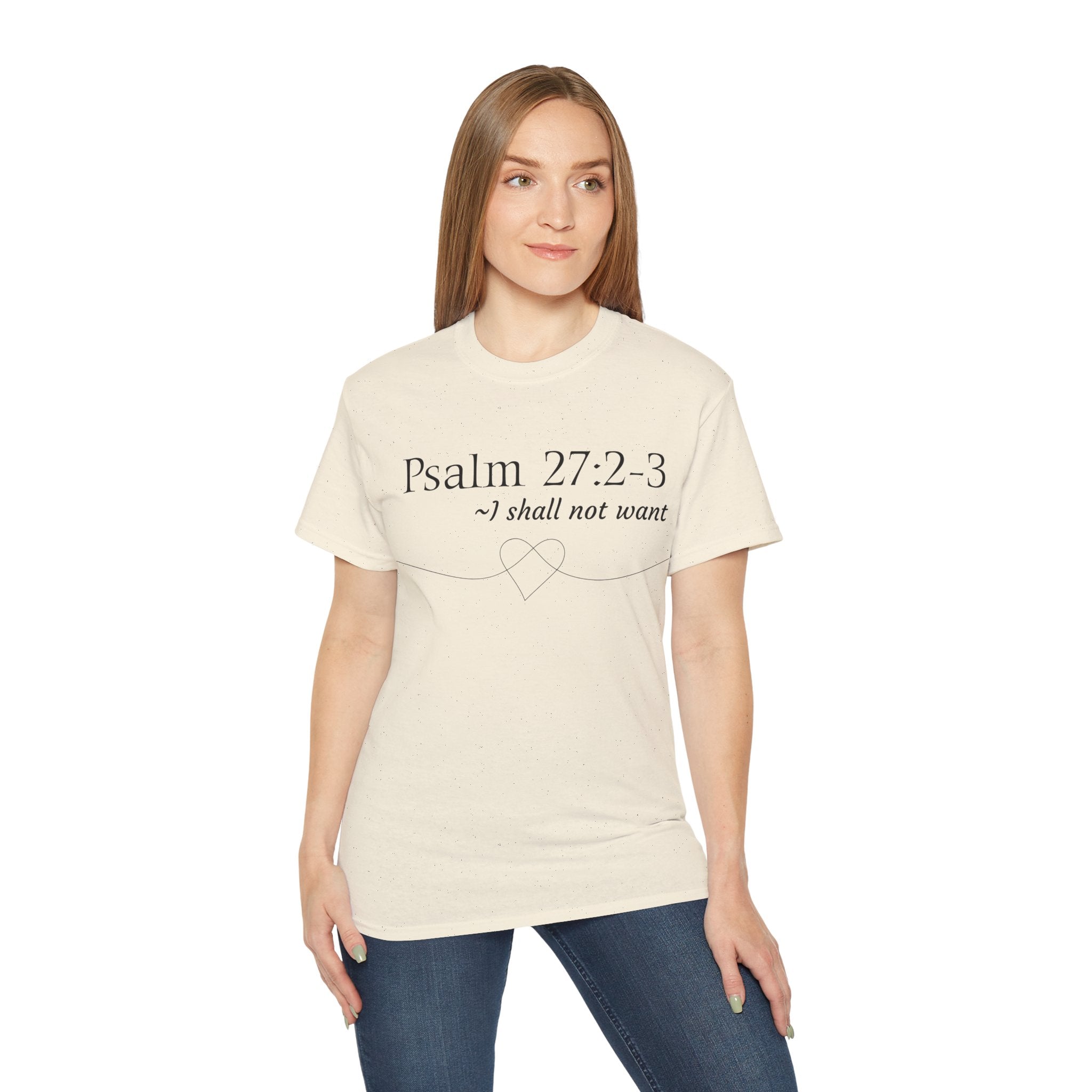 Psalm 27:2-3 - Unisex Ultra Cotton Tee