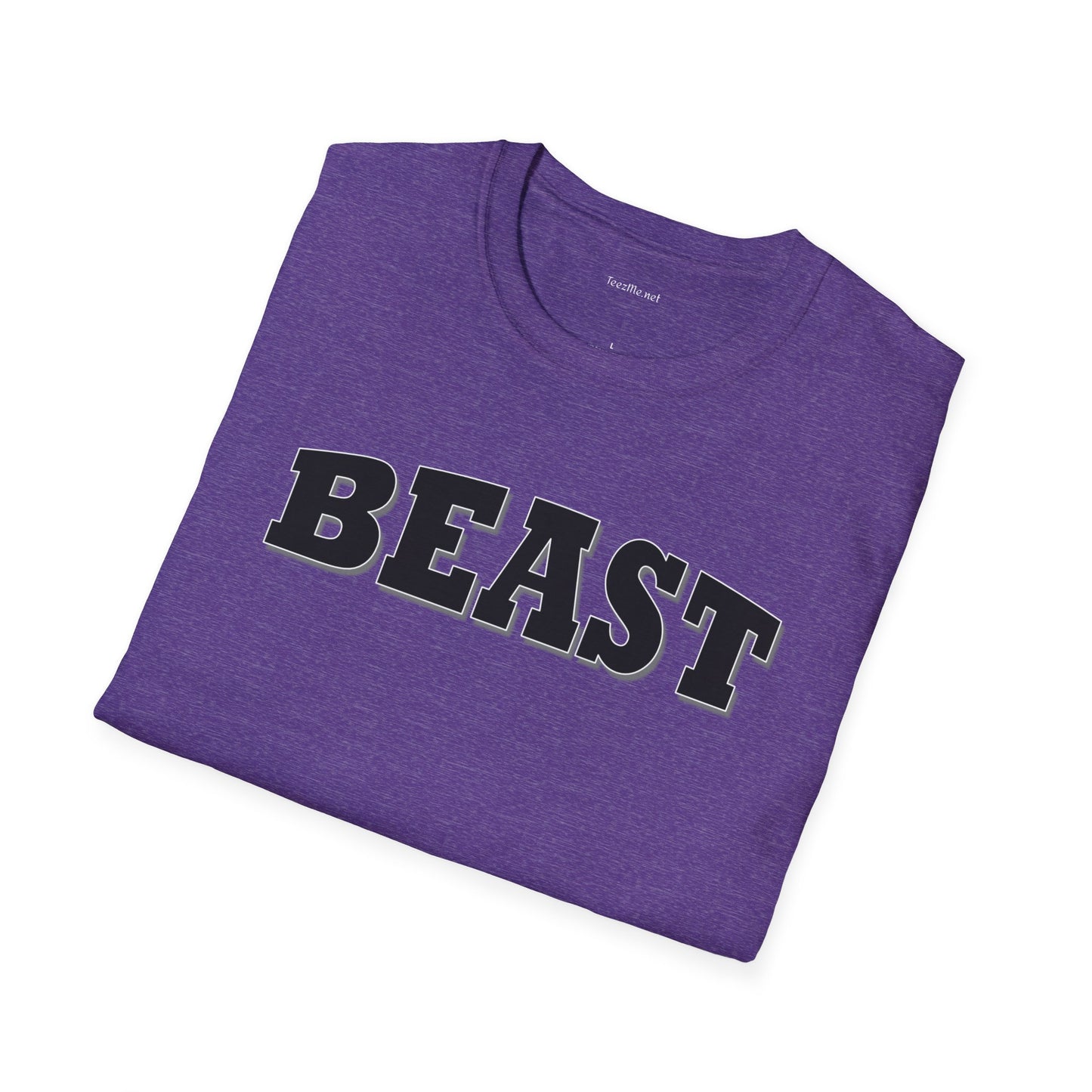 BEAST - Unisex Softstyle T-Shirt 100% Cotton Graphic