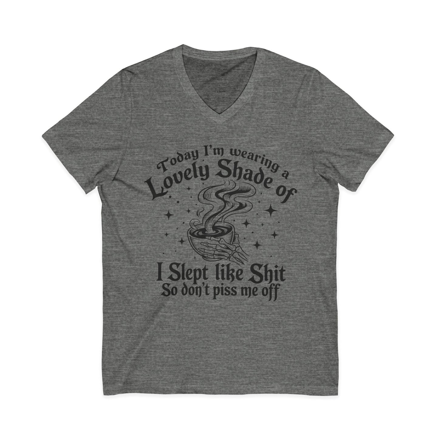 A Lovely Shade 01 Unisex Jersey Short Sleeve V-Neck Tee