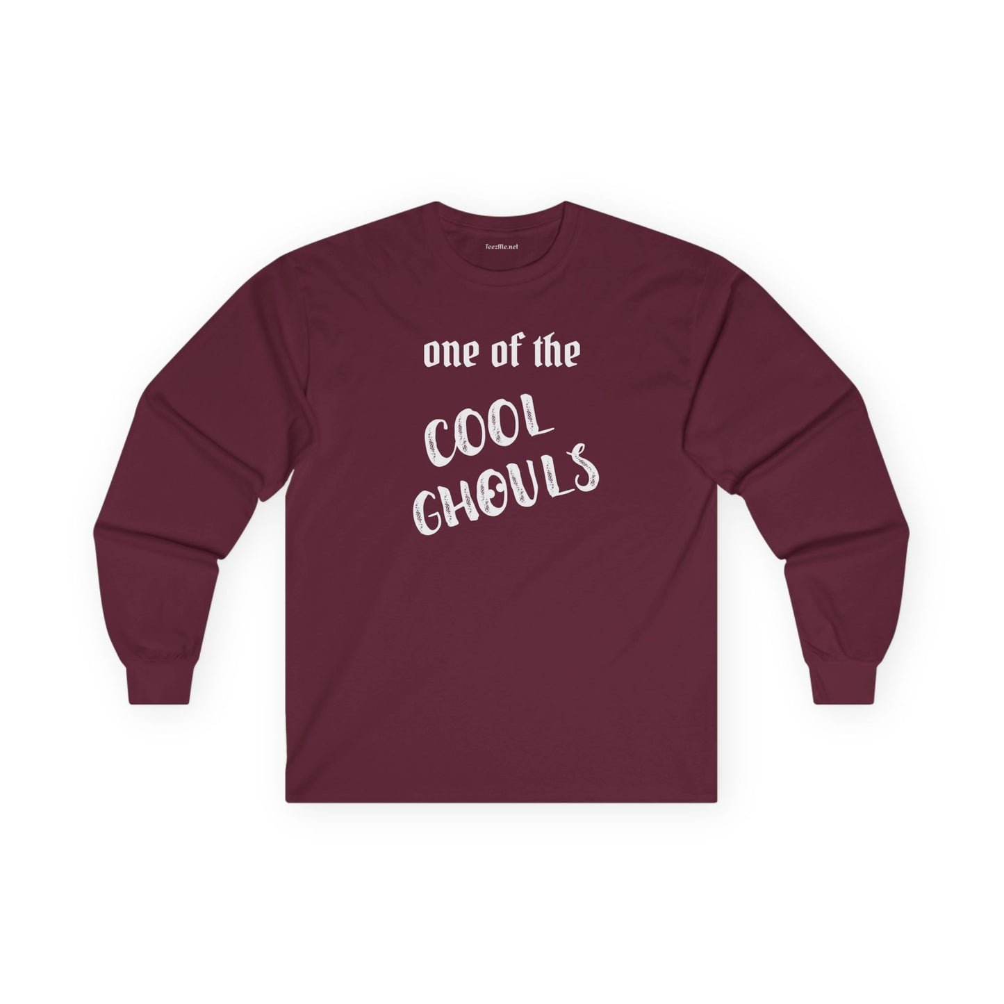 one of the Cool Ghouls Unisex Ultra Cotton Long Sleeve Tee