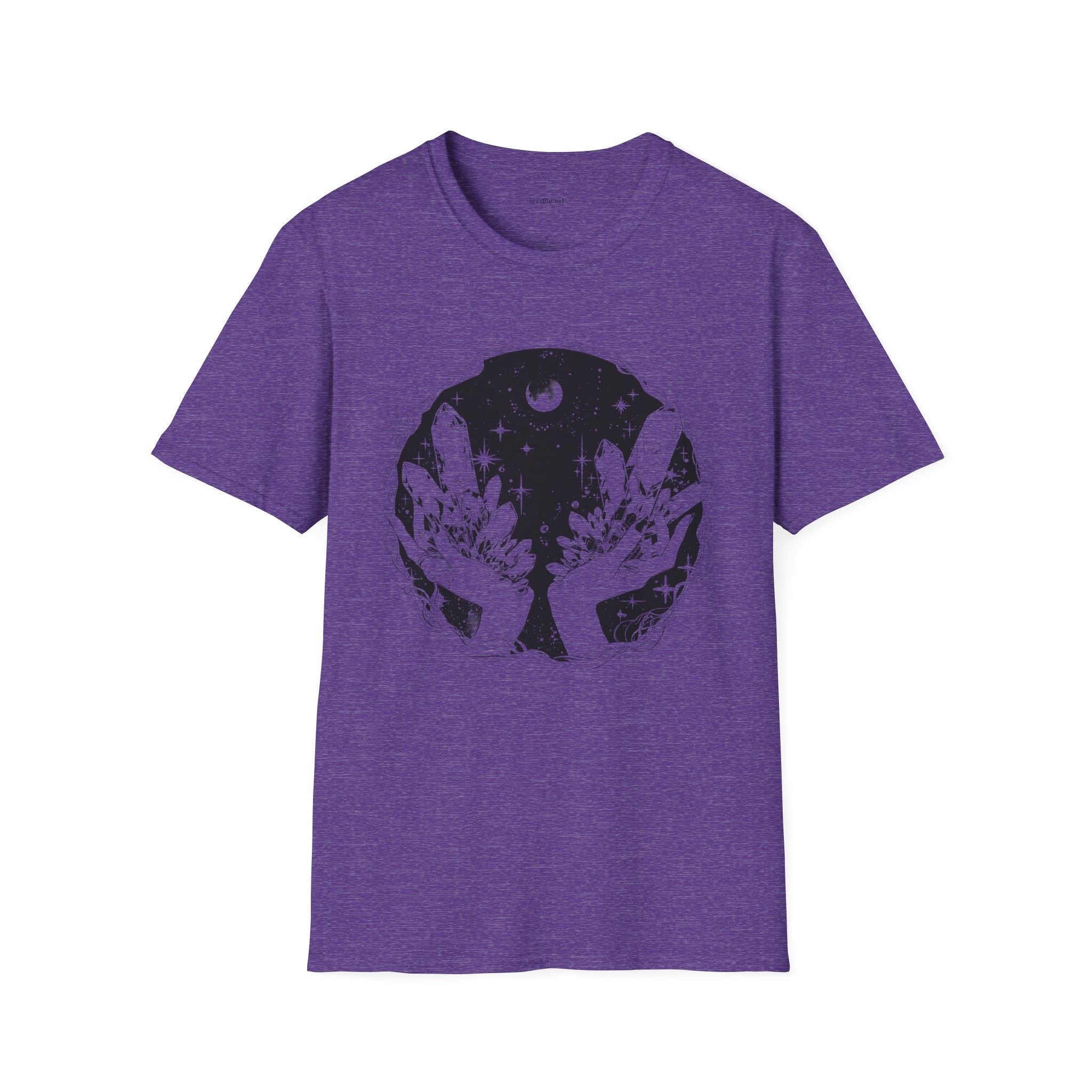 Crystal Moon Magic  - Unisex Softstyle T-Shirt 100% Cotton Graphic