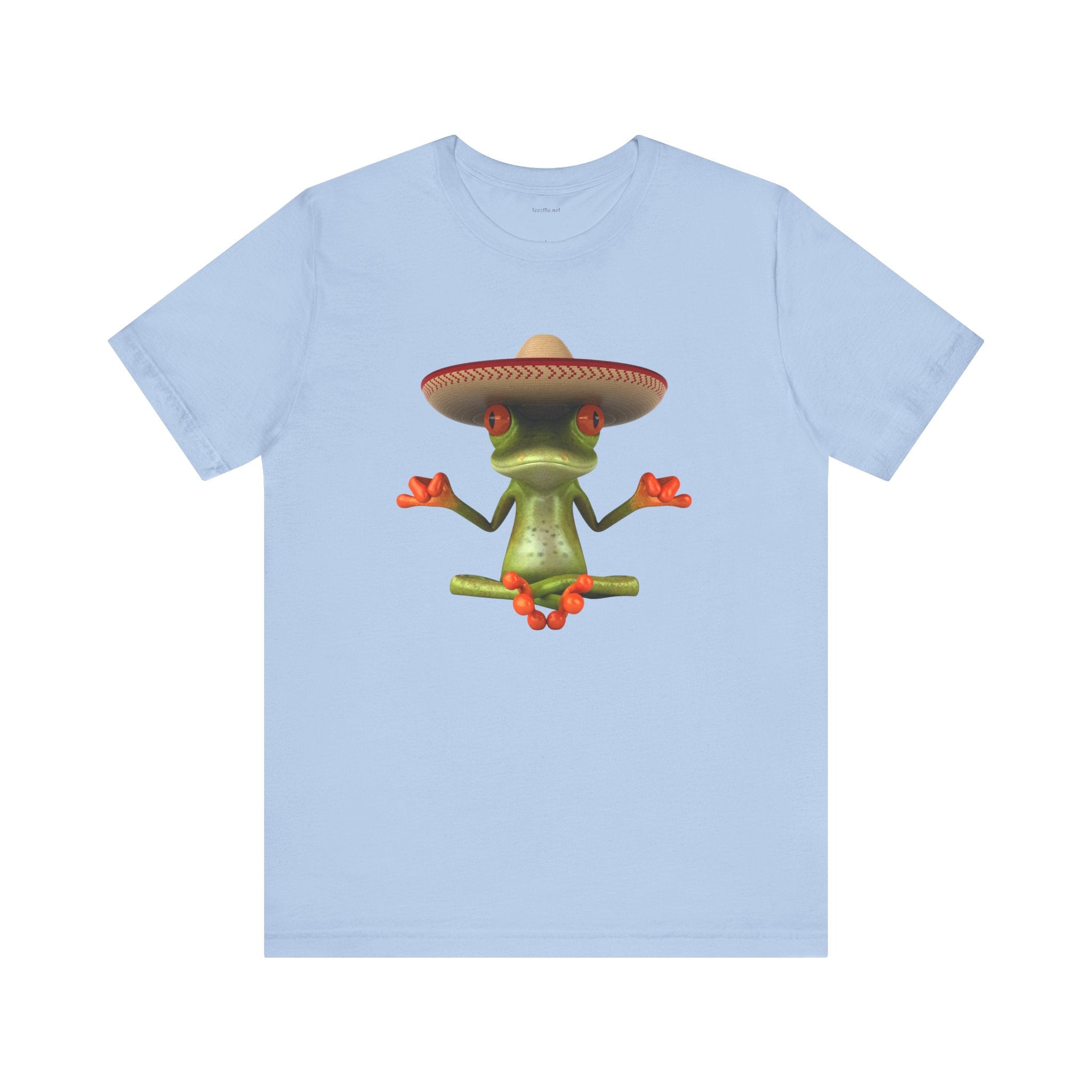 Frog Meditating - Unisex Jersey Short Sleeve Tee