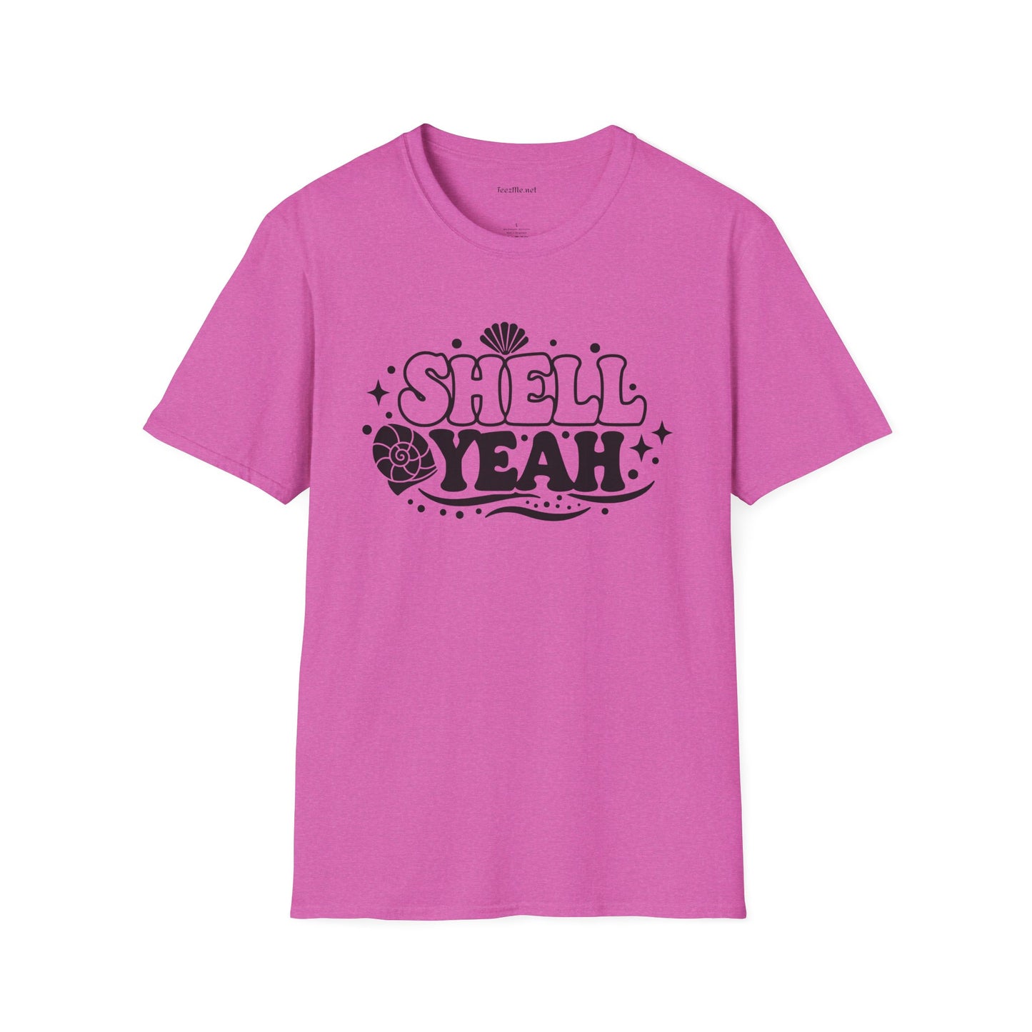 Shell Yeah 02 Unisex Softstyle T-Shirt 100% Cotton Graphic