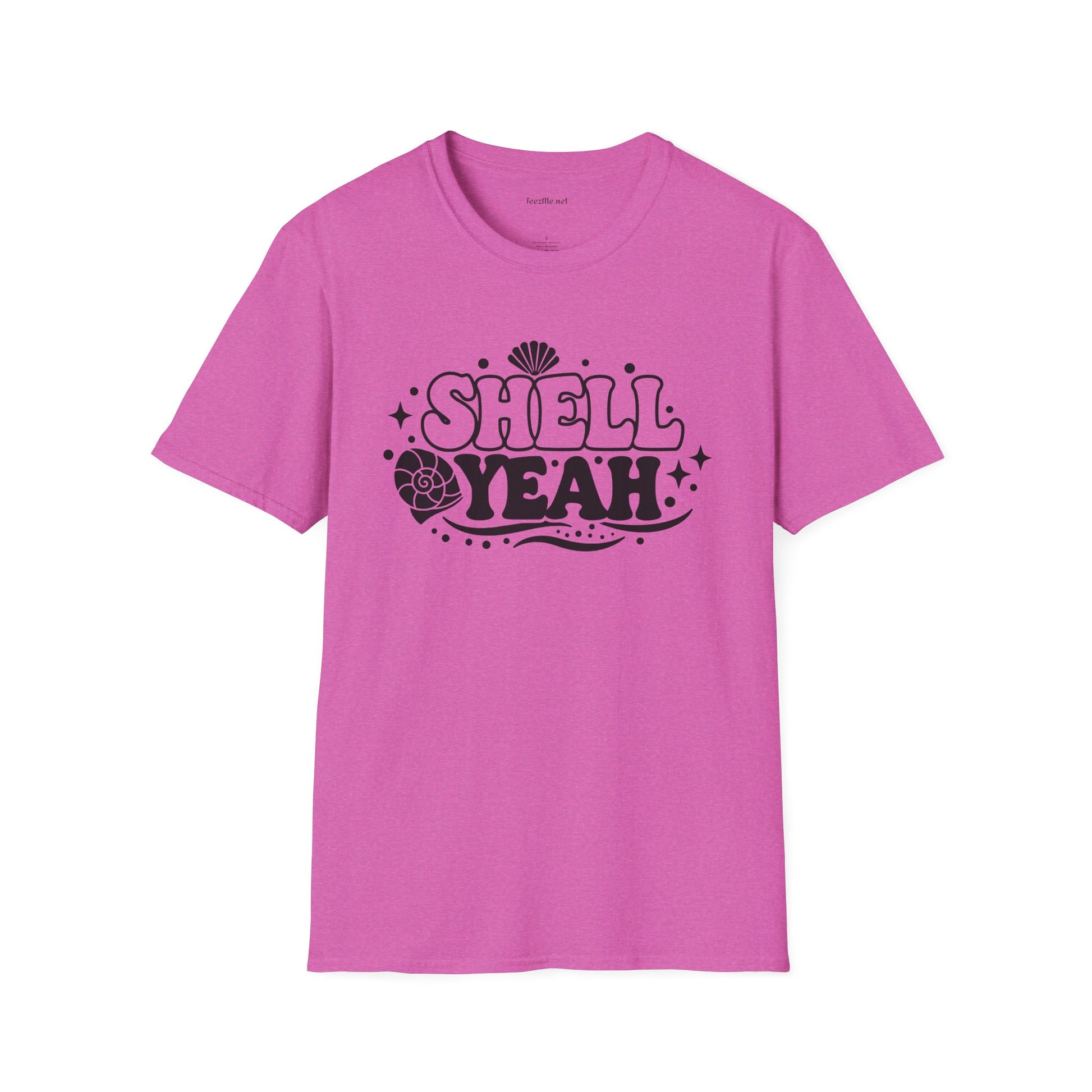Shell Yeah 02 Unisex Softstyle T-Shirt 100% Cotton Graphic