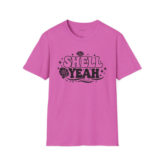 Shell Yeah 02 Unisex Softstyle T-Shirt 100% Cotton Graphic