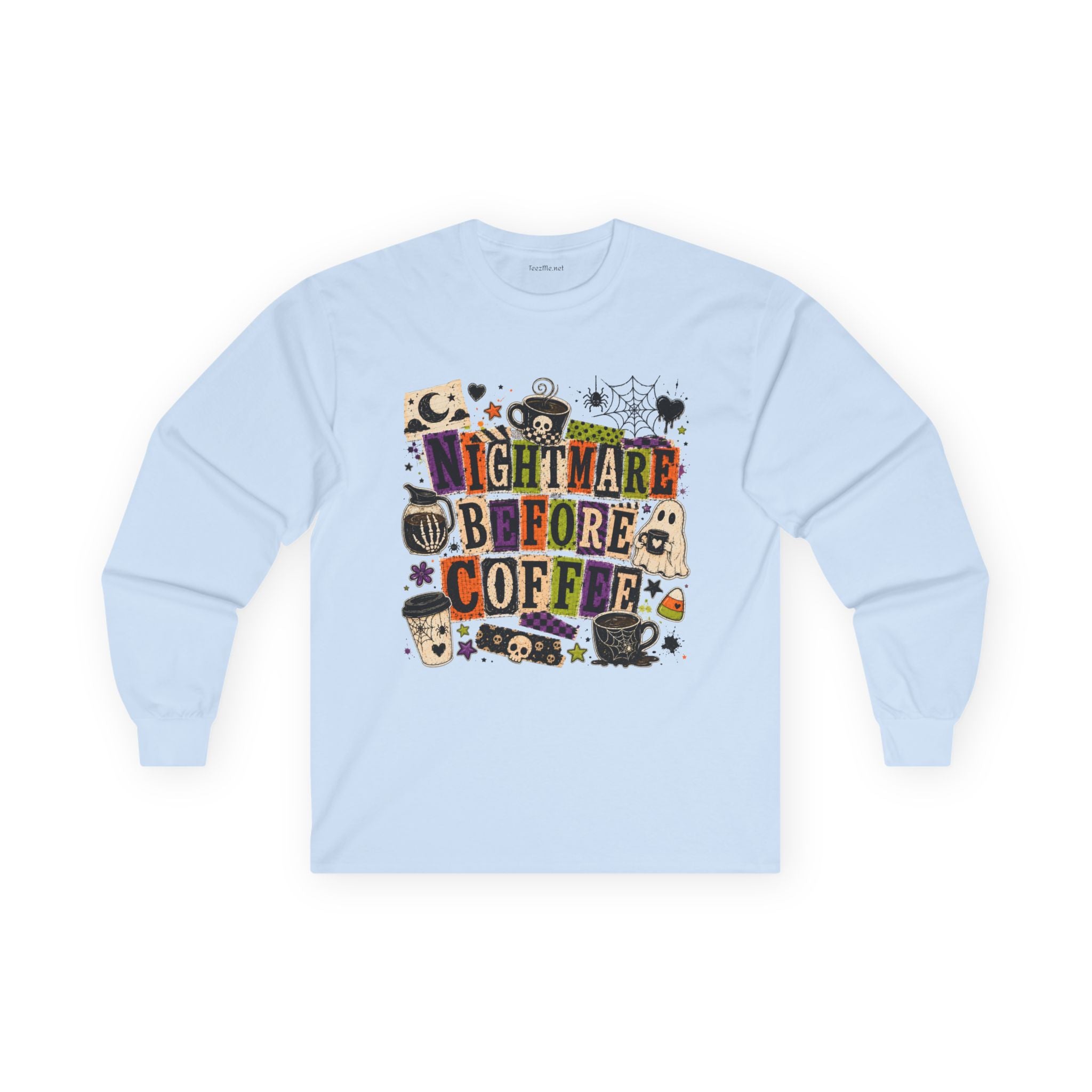 Nightmare Before Coffee Long Sleeve Tee