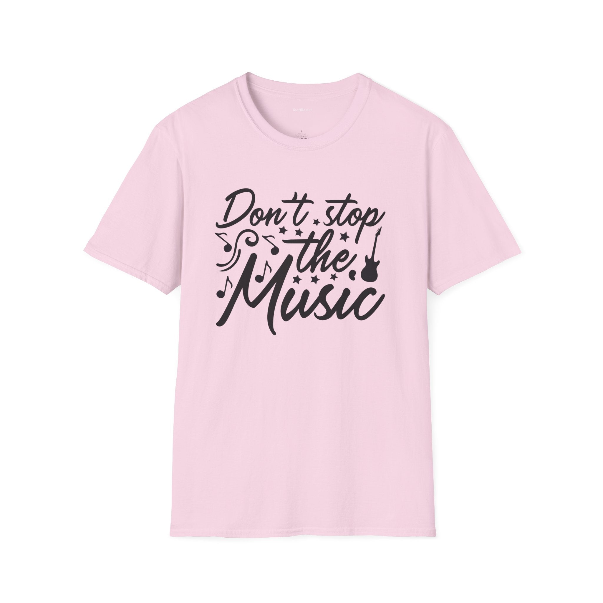 Don't stop the Music 1 - Unisex Softstyle T-Shirt 100% Cotton Graphic