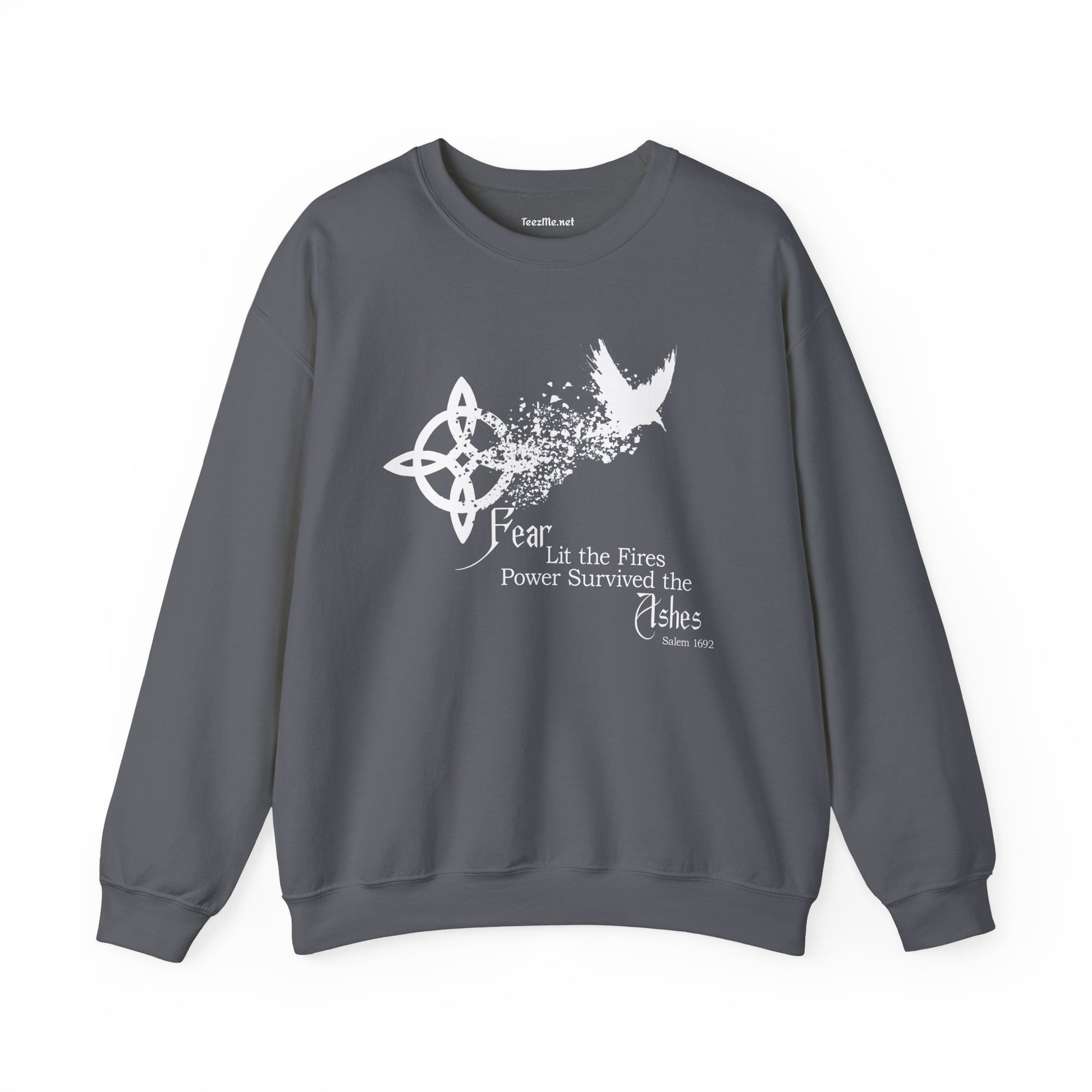 Fear Lit the Fires Unisex Heavy Blend™ Crewneck Sweatshirt Graphic
