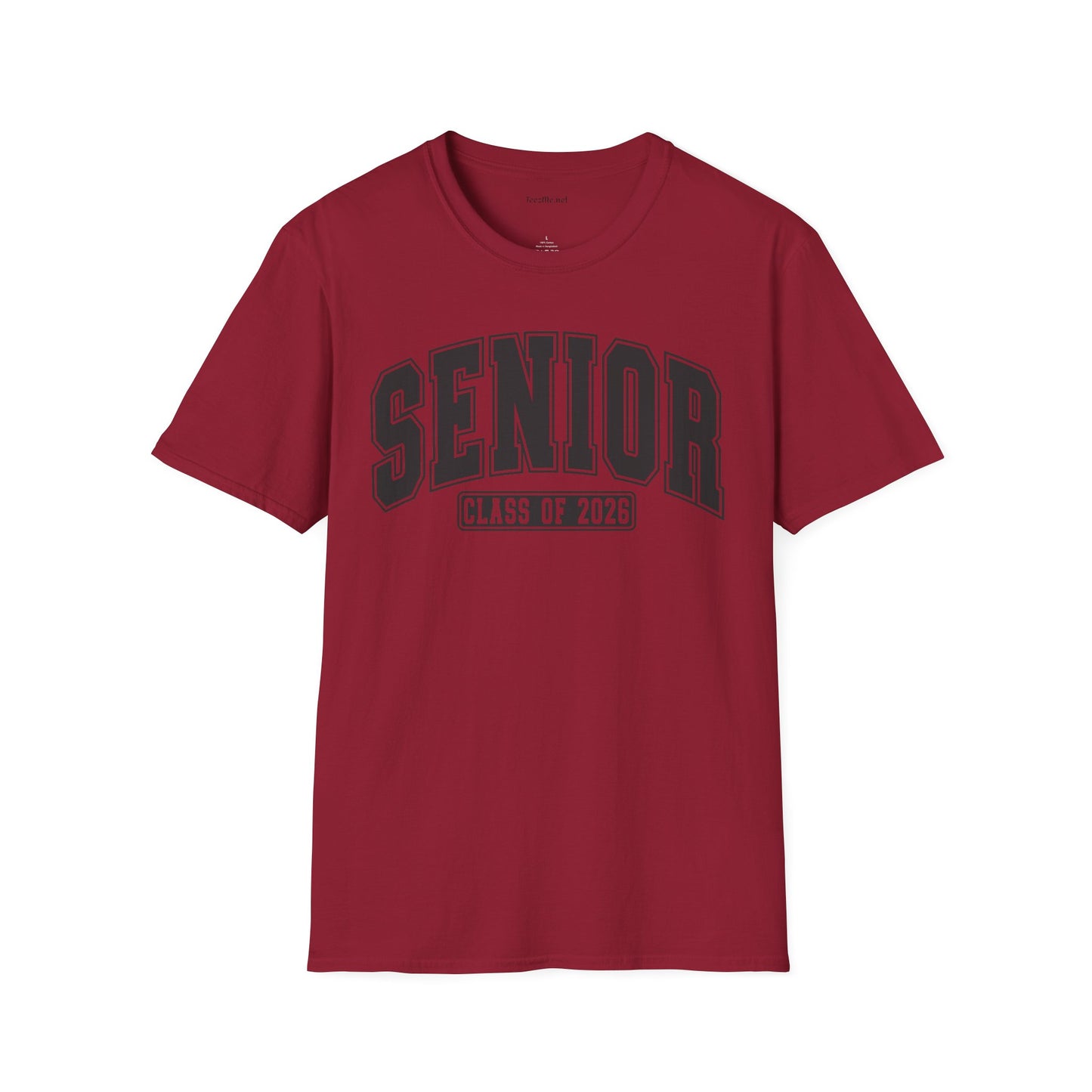 Senior Class of 2026 Unisex Softstyle T-Shirt 100% Cotton Graphic
