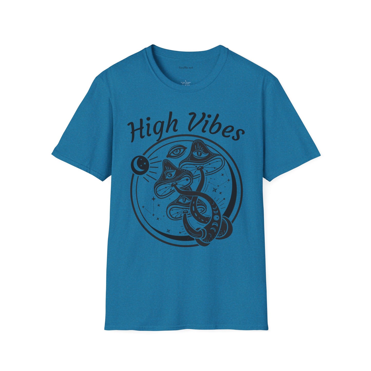 High Vibes Unisex Softstyle T-Shirt 100% Cotton Graphic