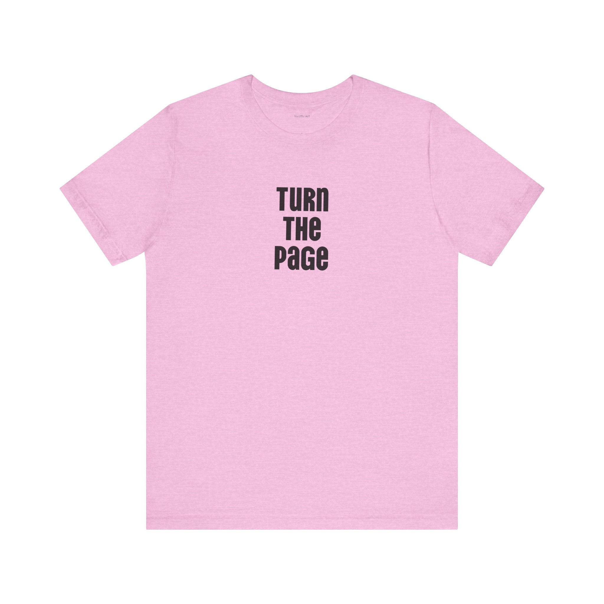 Turn the Page - Unisex Jersey Short Sleeve Tee