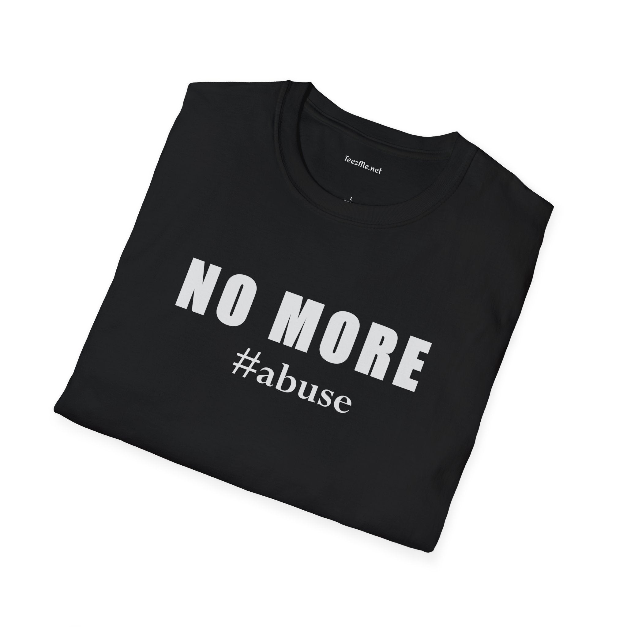 No More #abuse T-Shirt — Anti-Abuse Awareness Tee