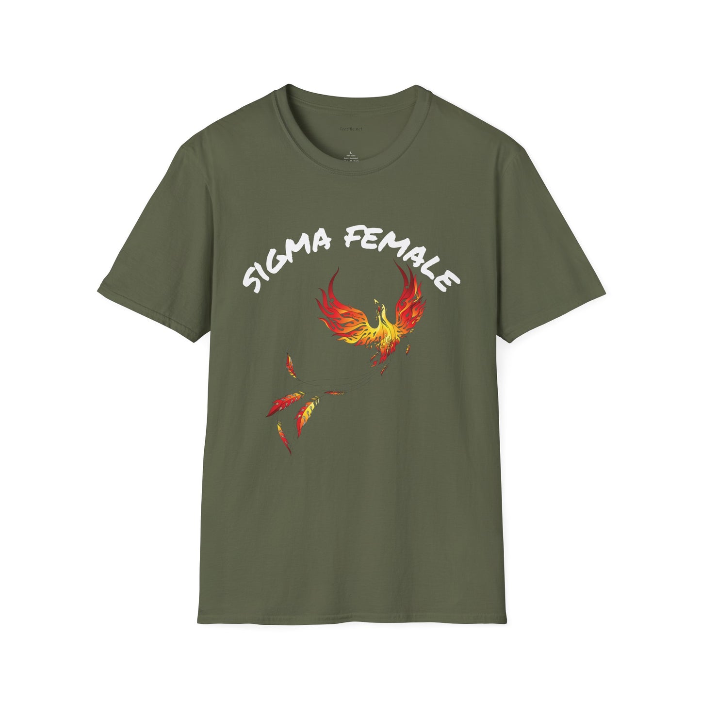 Sigma Female - Unisex Softstyle T-Shirt 100% Cotton Graphic