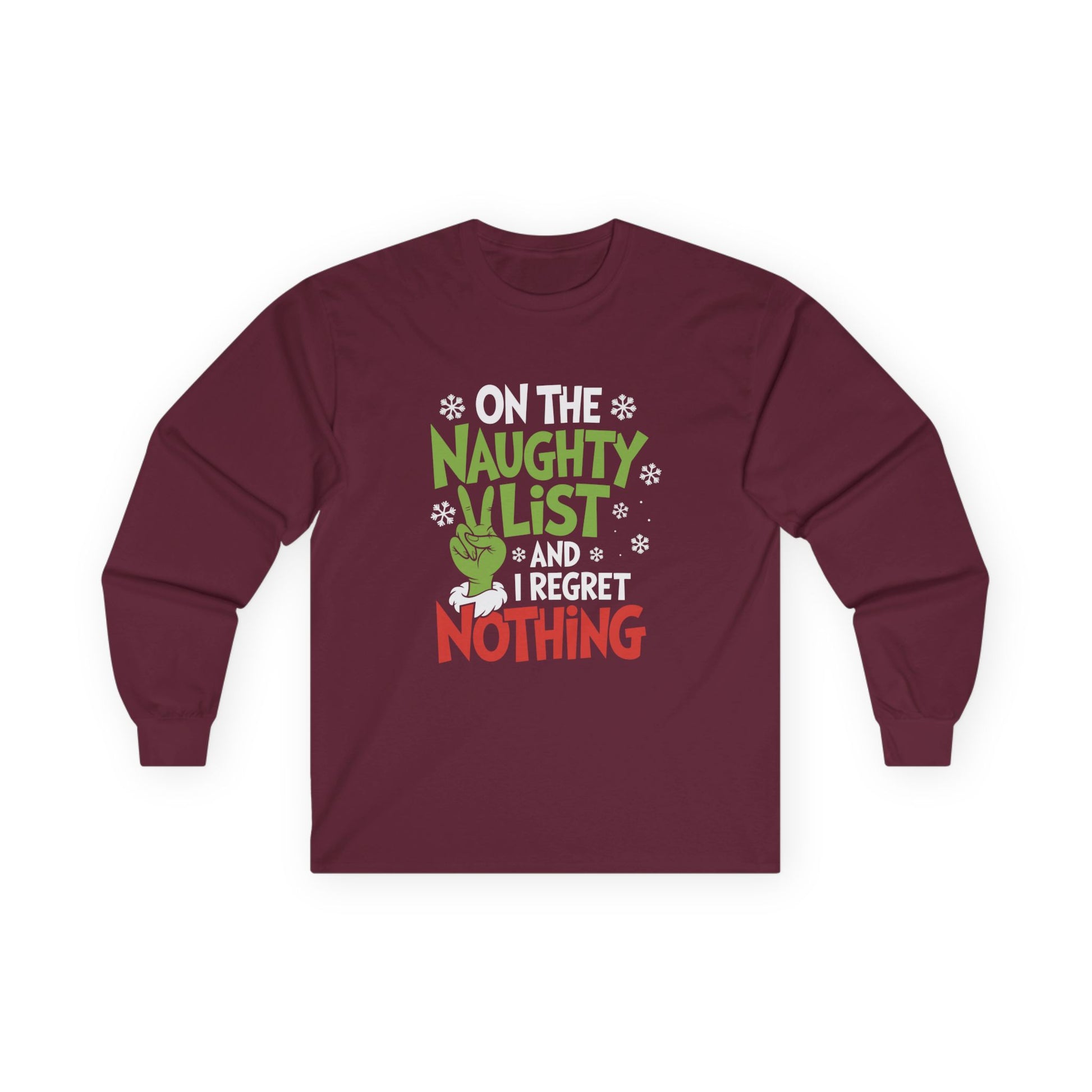 On The Naughty List Unisex Ultra Cotton Long Sleeve Tee
