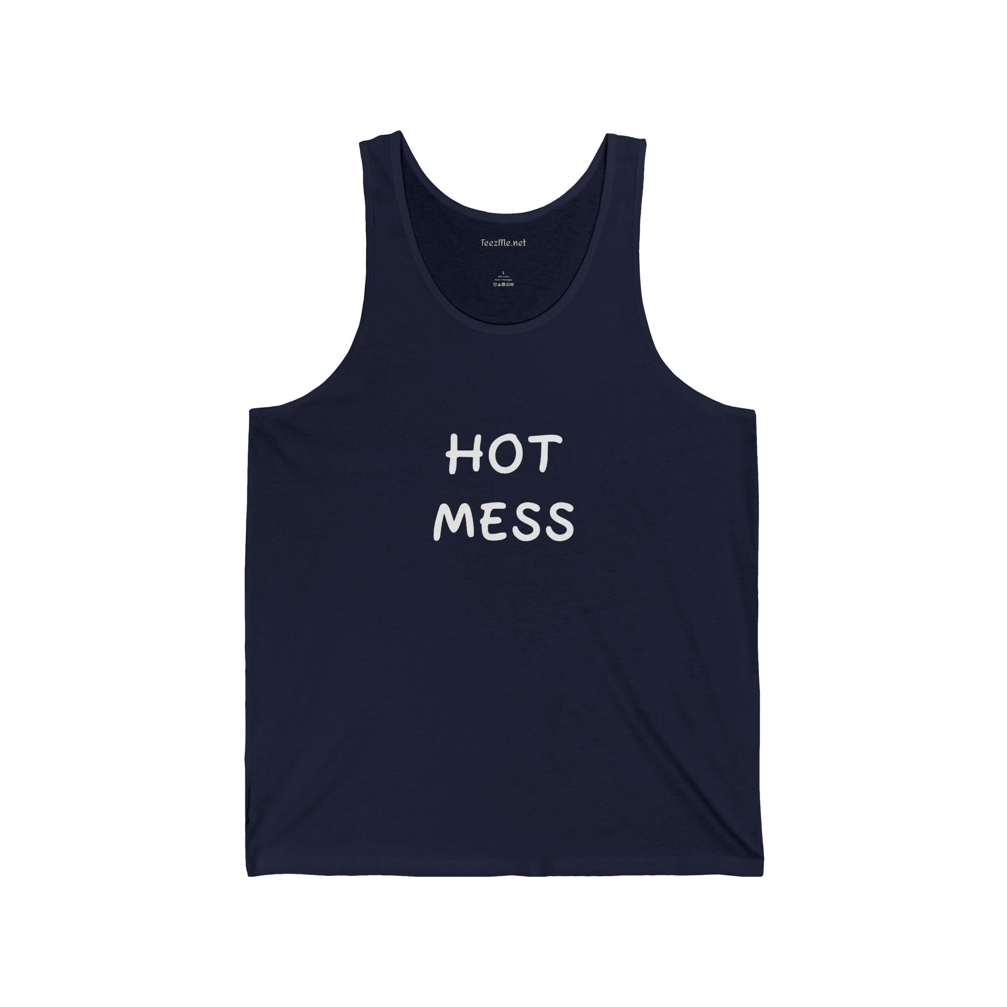 HOT MESS - Unisex Jersey Tank