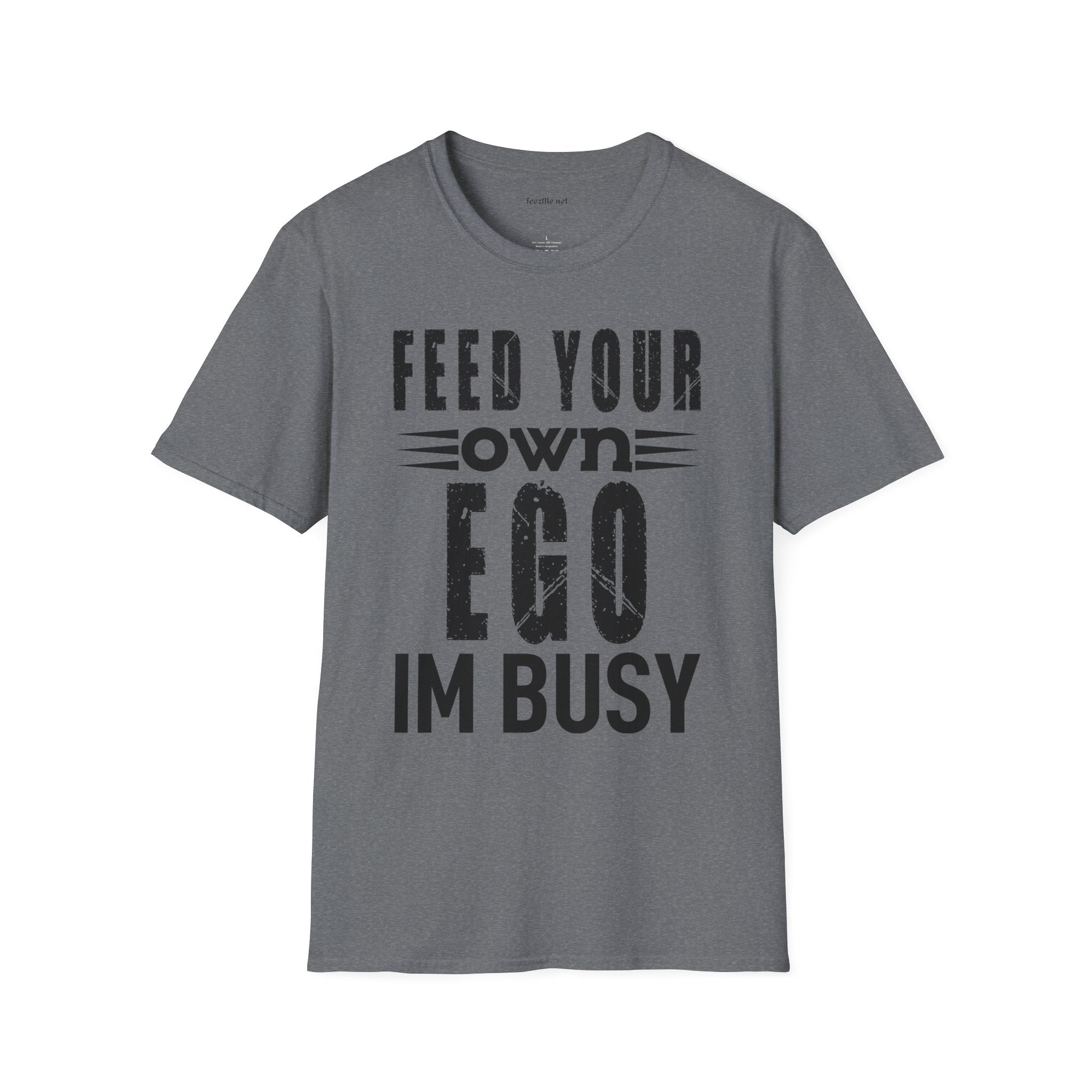 Feed Your Own EGO Unisex Softstyle T-Shirt 100% Cotton