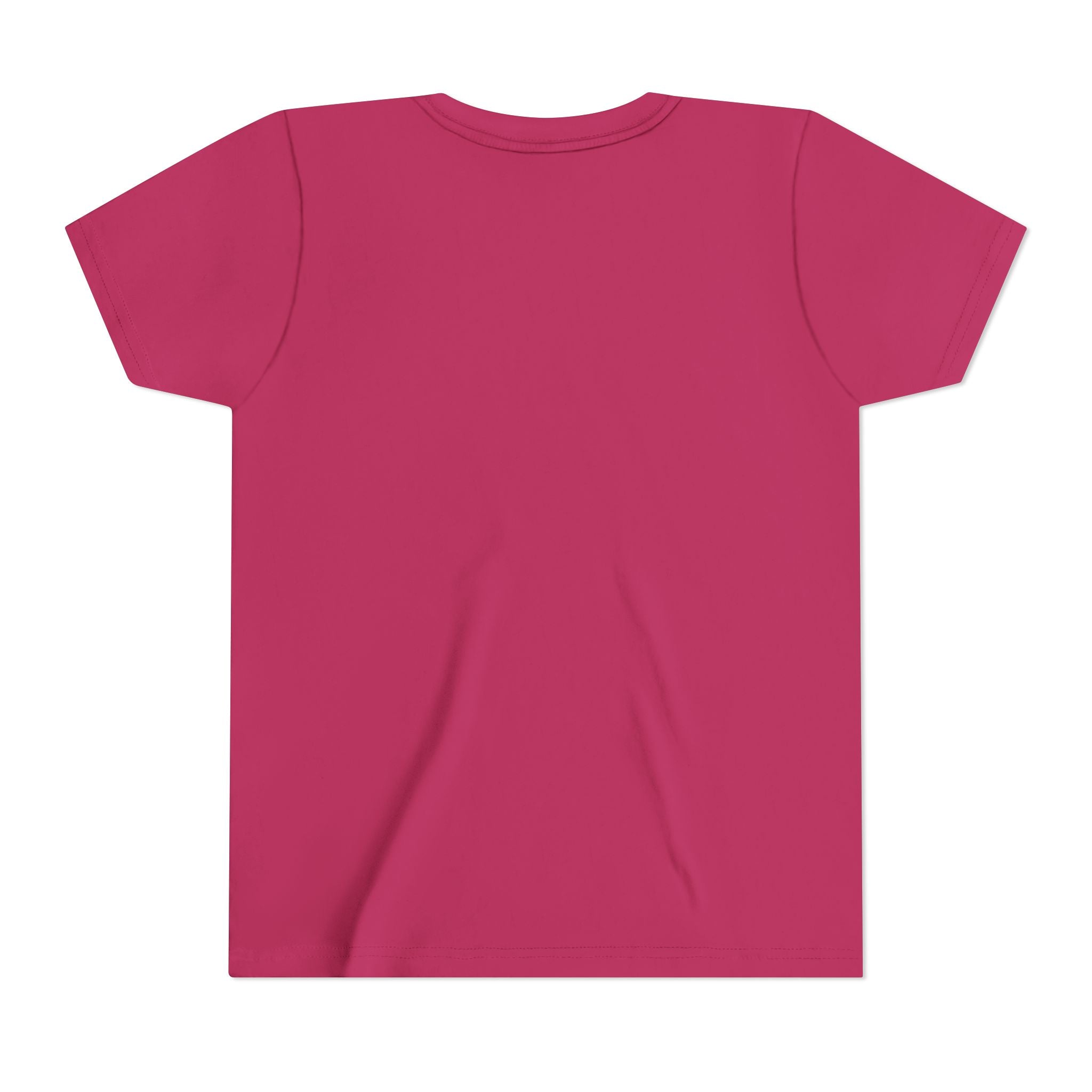 Youth Cheer Tee – "#cheerlife" Megaphone, Pom-Poms & Bow Graphic