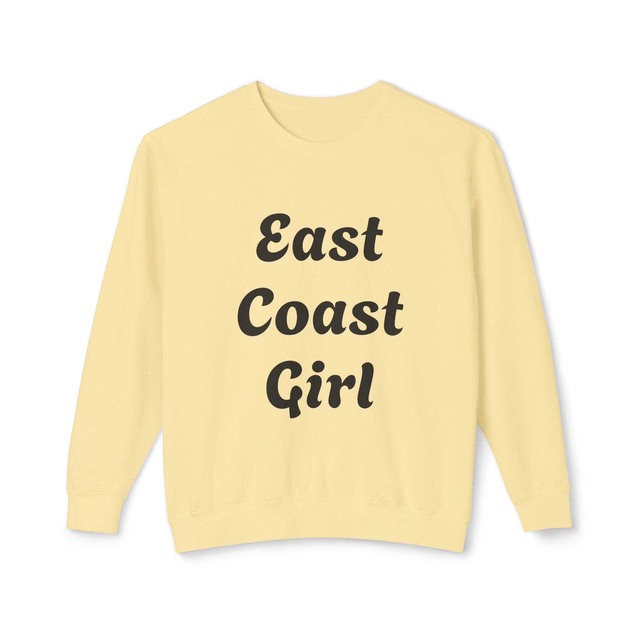 East Coast Girl -Unisex Lightweight Crewneck Sweatshirt