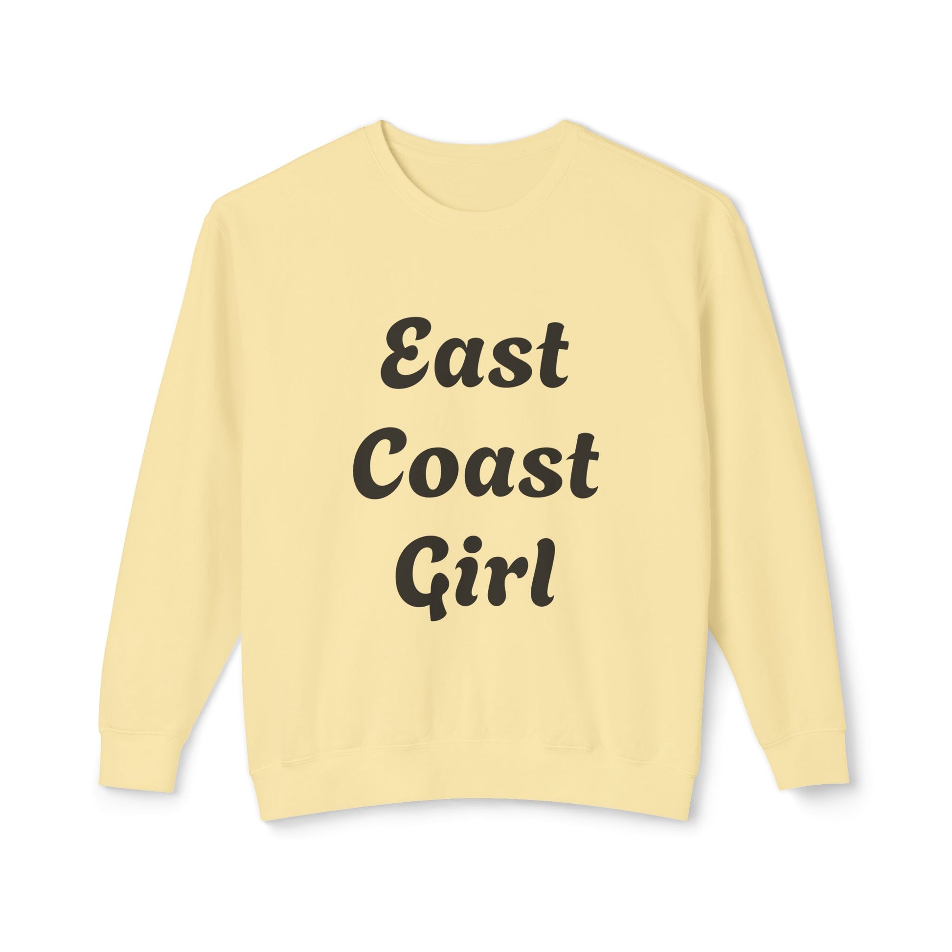 East Coast Girl -Unisex Lightweight Crewneck Sweatshirt