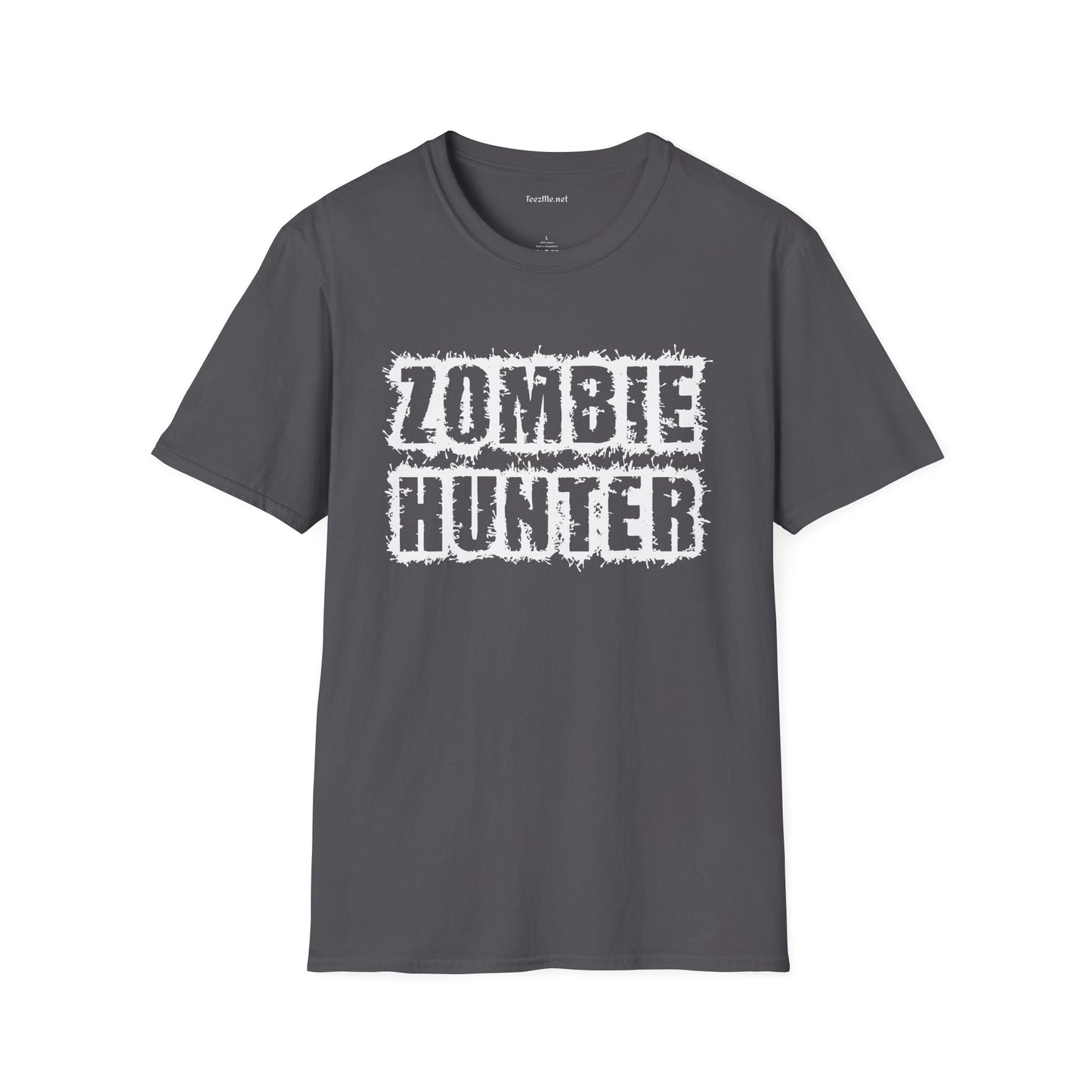 Zombie Hunter Unisex Softstyle T-Shirt 100% Cotton Graphic