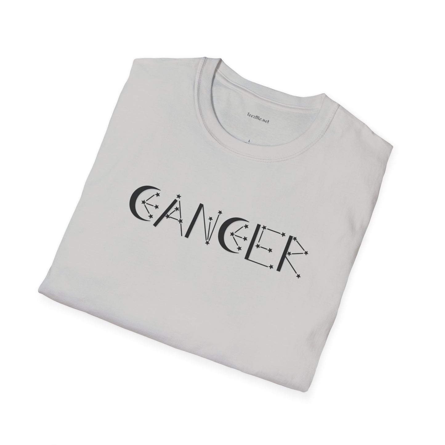 Cancer Zodiac - Unisex Softstyle T-Shirt 100% Cotton Graphic