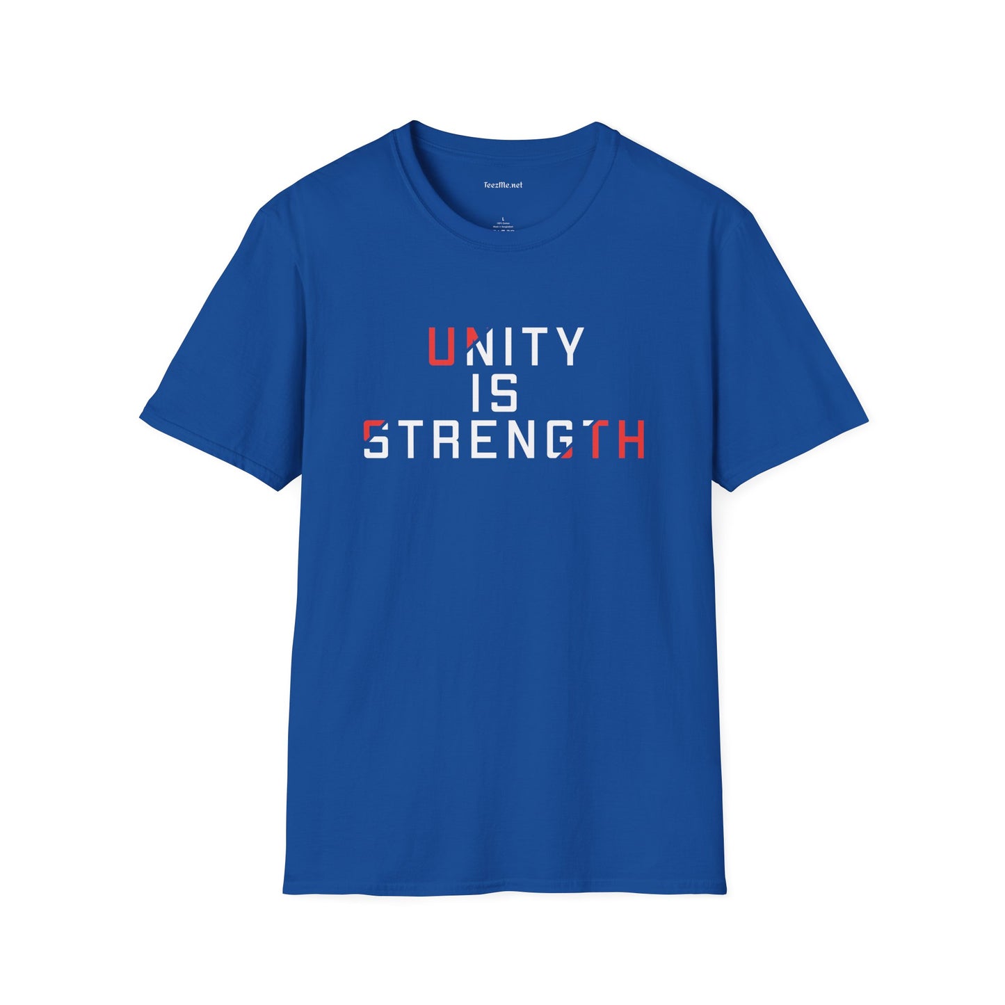 Unity Is Strength Unisex Softstyle T-Shirt 100% Cotton