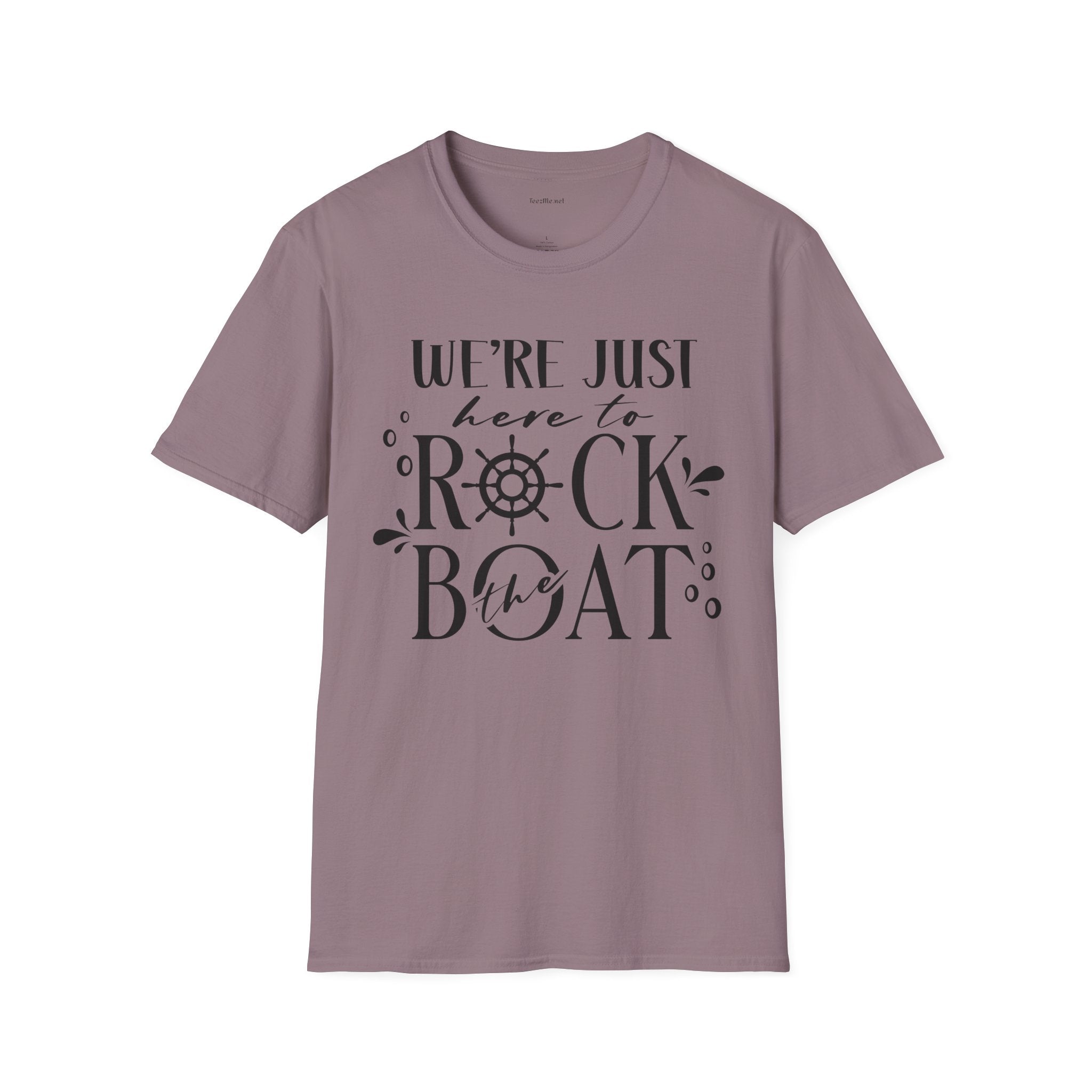 Rock the Boat - Unisex Softstyle T-Shirt 100% Cotton Graphic