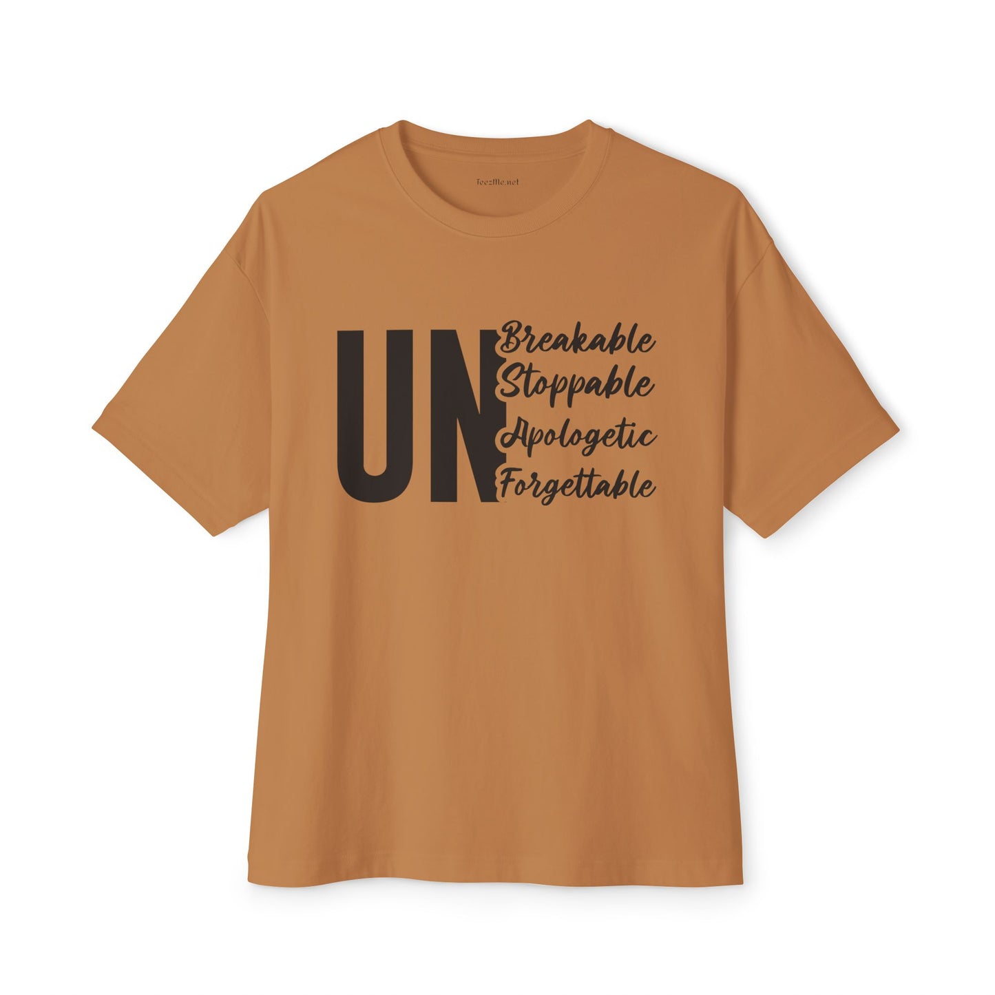 UnBreakable UnStoppable Unisex Oversized Boxy Tee