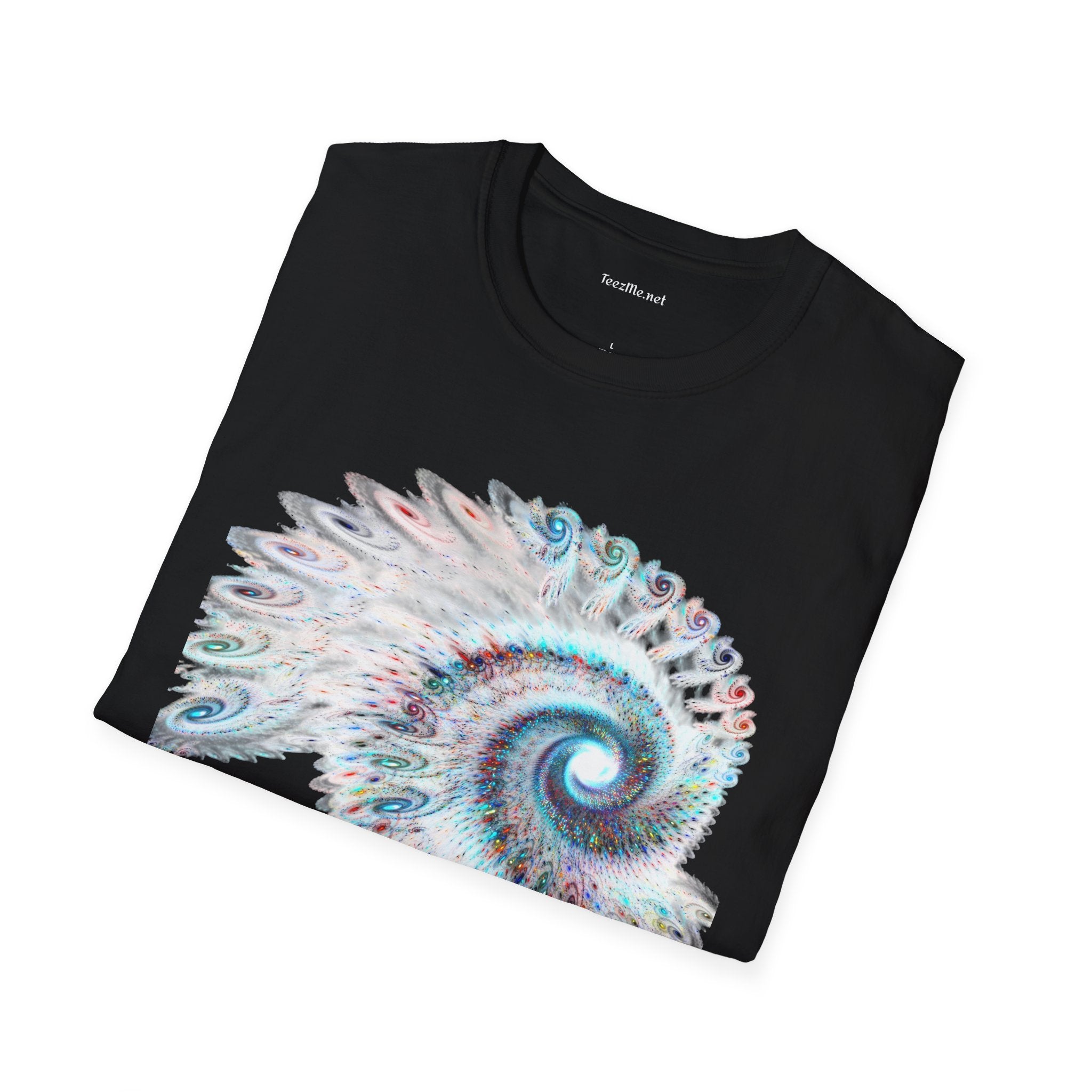 Abstract Spiral - Unisex  Softstyle T-Shirt 100% Cotton Graphic