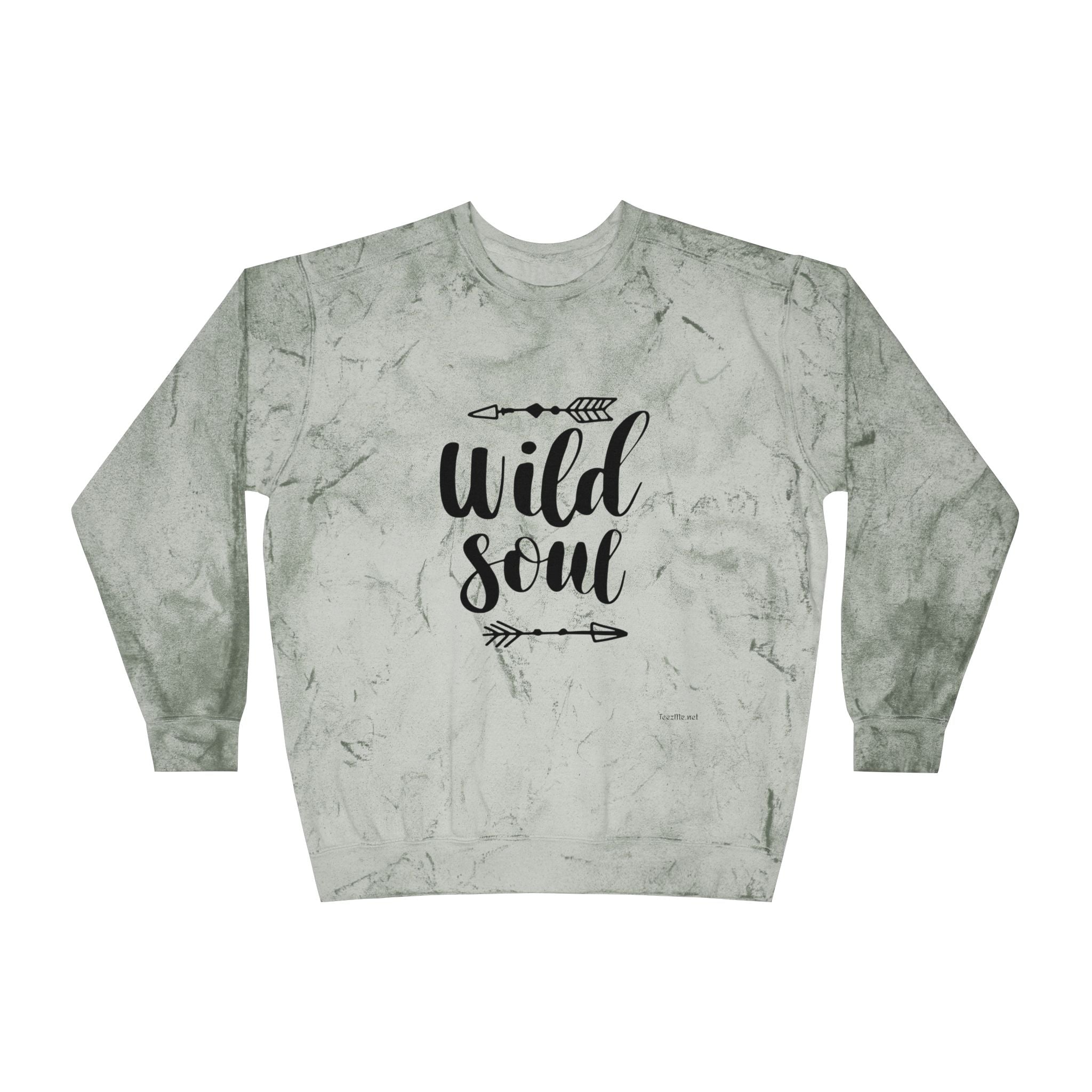 Wild Soul - Unisex Color Blast Crewneck Sweatshirt