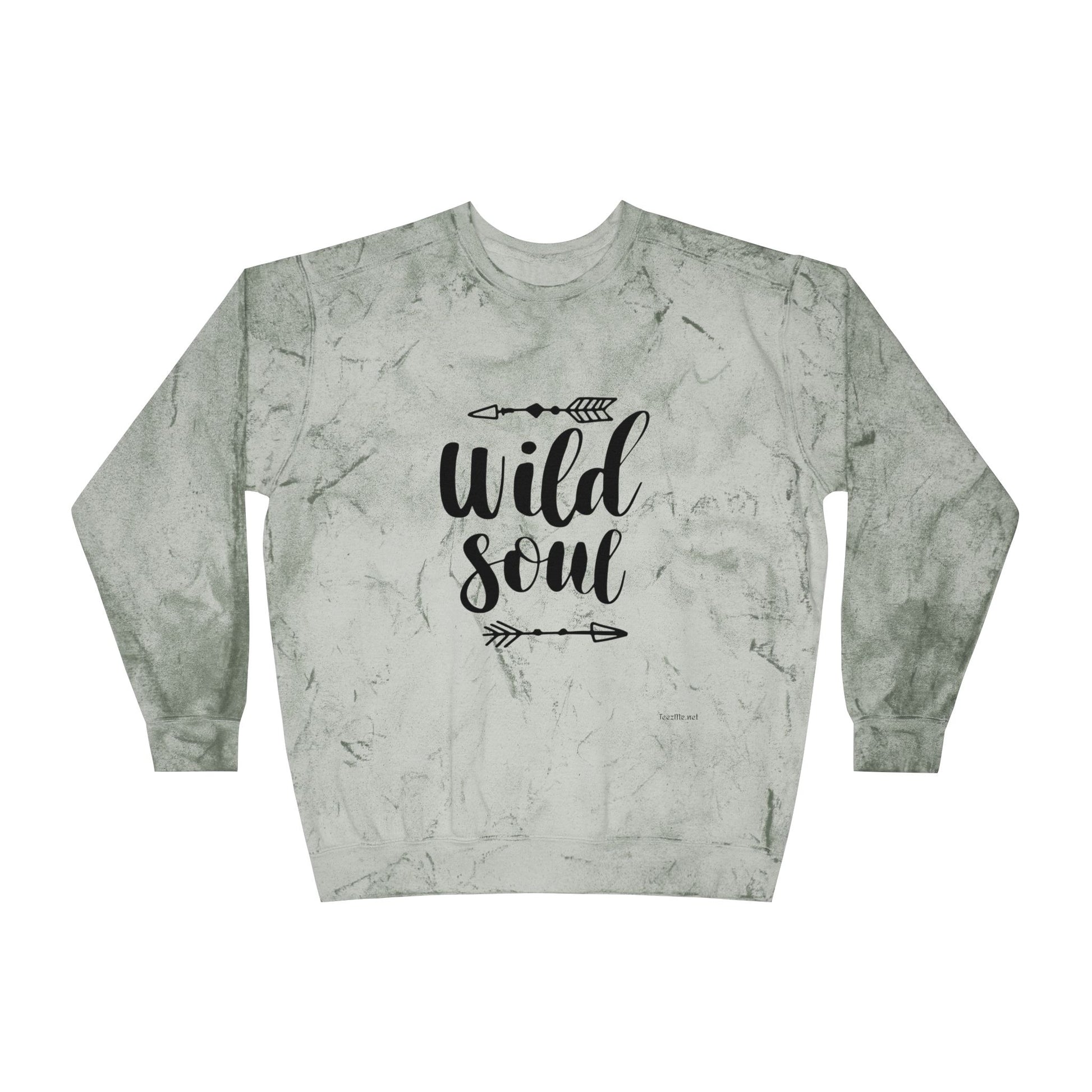 Wild Soul - Unisex Color Blast Crewneck Sweatshirt