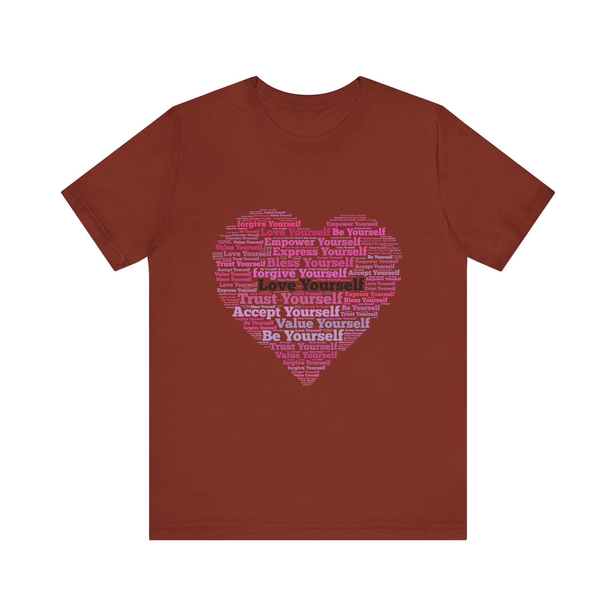 Love - Trust - Accept Yourself- Unisex Jersey Short Sleeve Tee