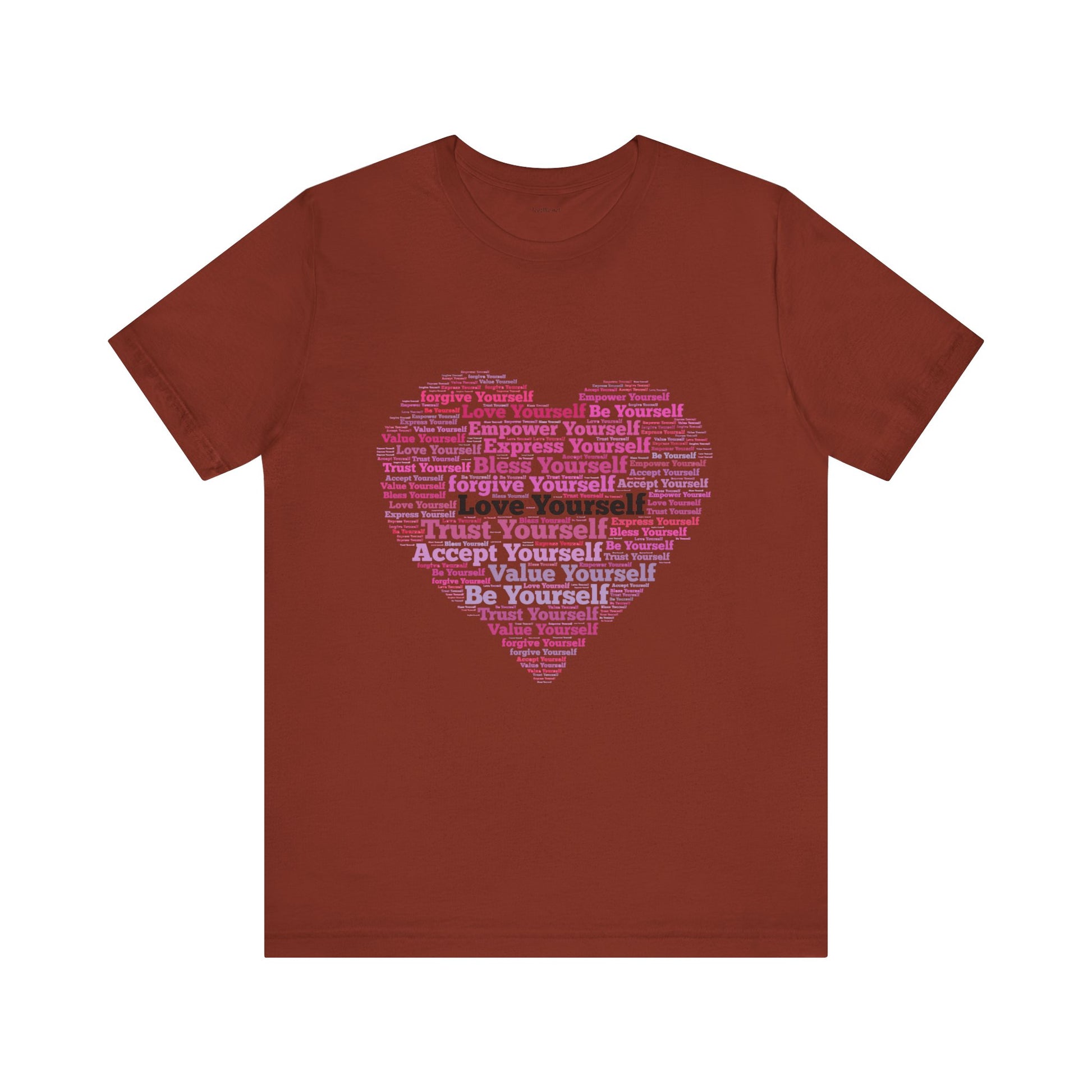Love - Trust - Accept Yourself- Unisex Jersey Short Sleeve Tee