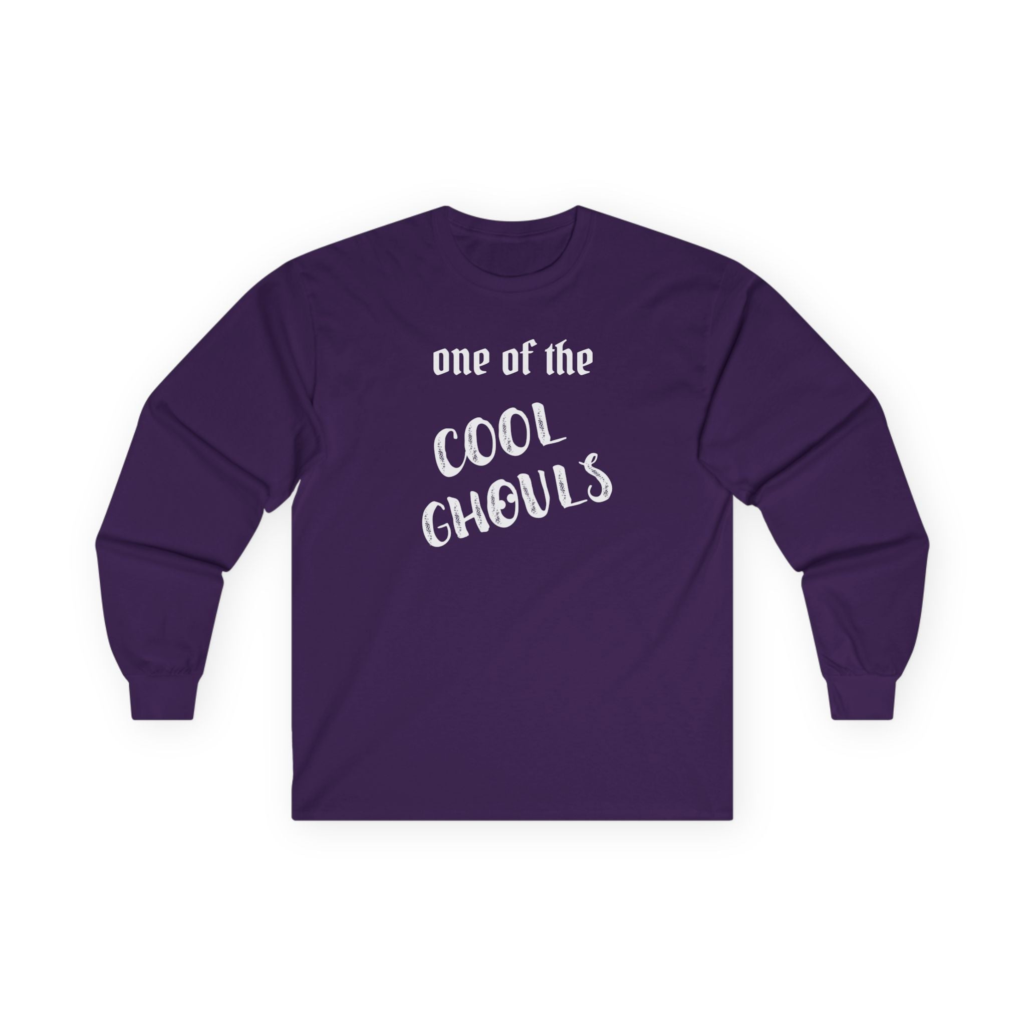 one of the Cool Ghouls Unisex Ultra Cotton Long Sleeve Tee
