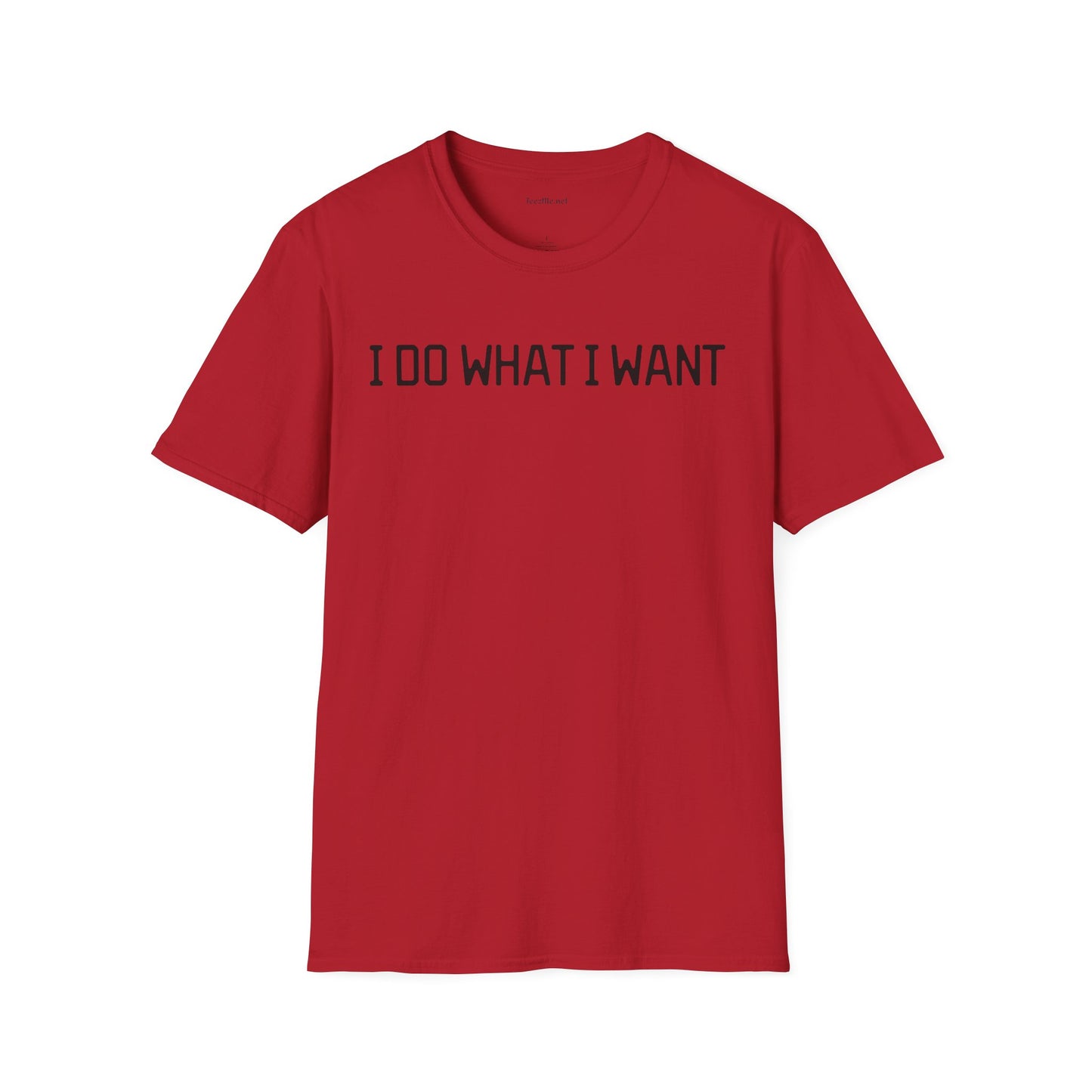 I Do What I Want 02  Unisex Softstyle T-Shirt 100% Cotton Graphic