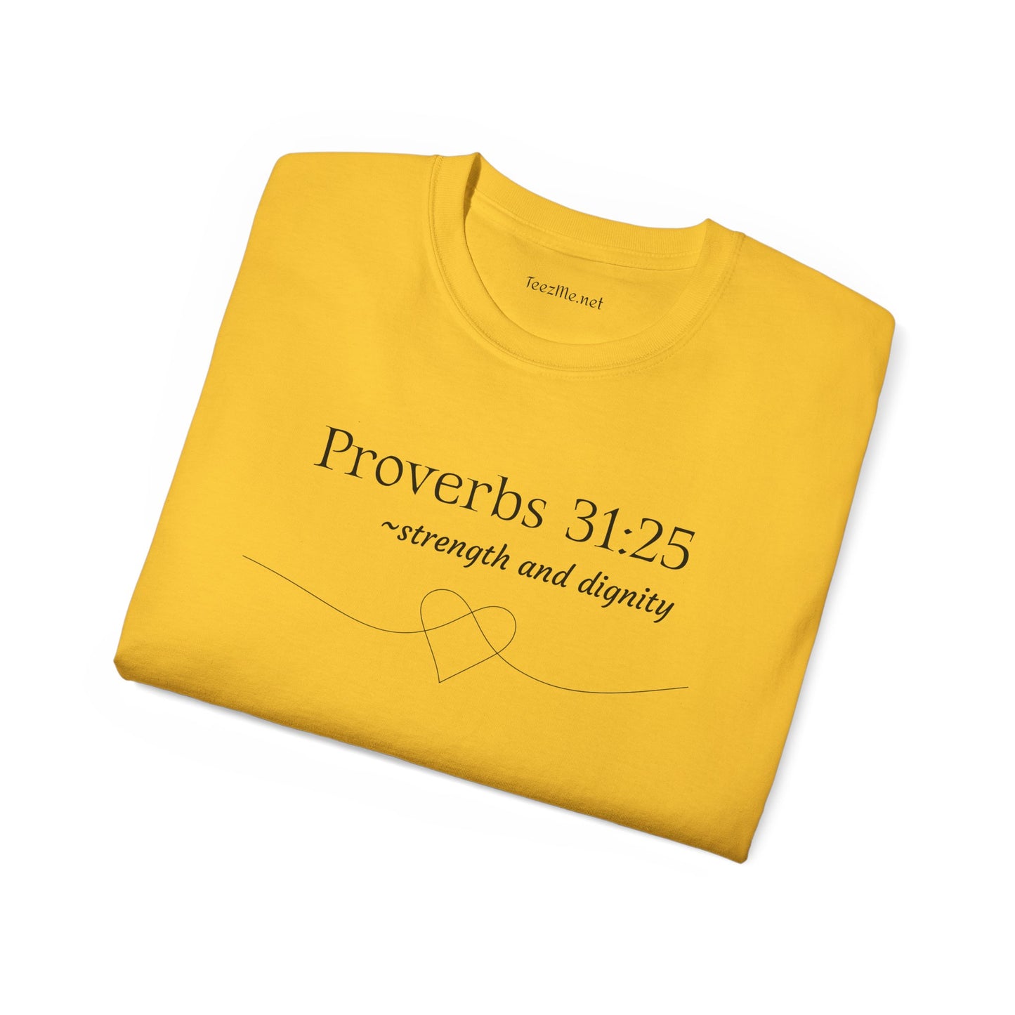 Proverbs 31:25 - Unisex Ultra Cotton Tee