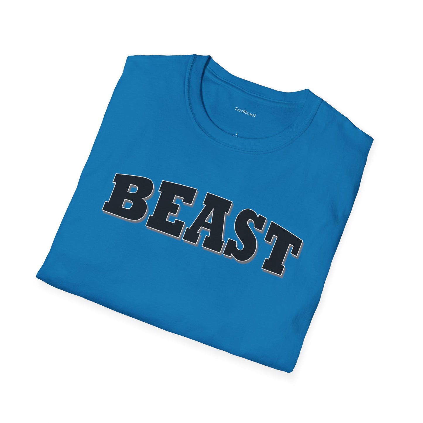 BEAST - Unisex Softstyle T-Shirt 100% Cotton Graphic