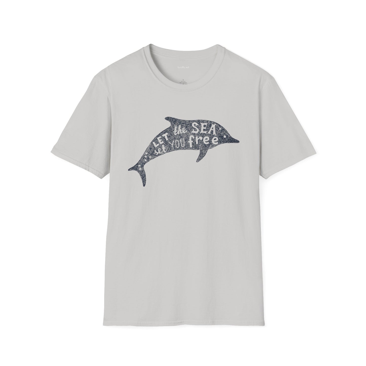 Let the sea - Unisex Softstyle T-Shirt 100% Cotton Graphic