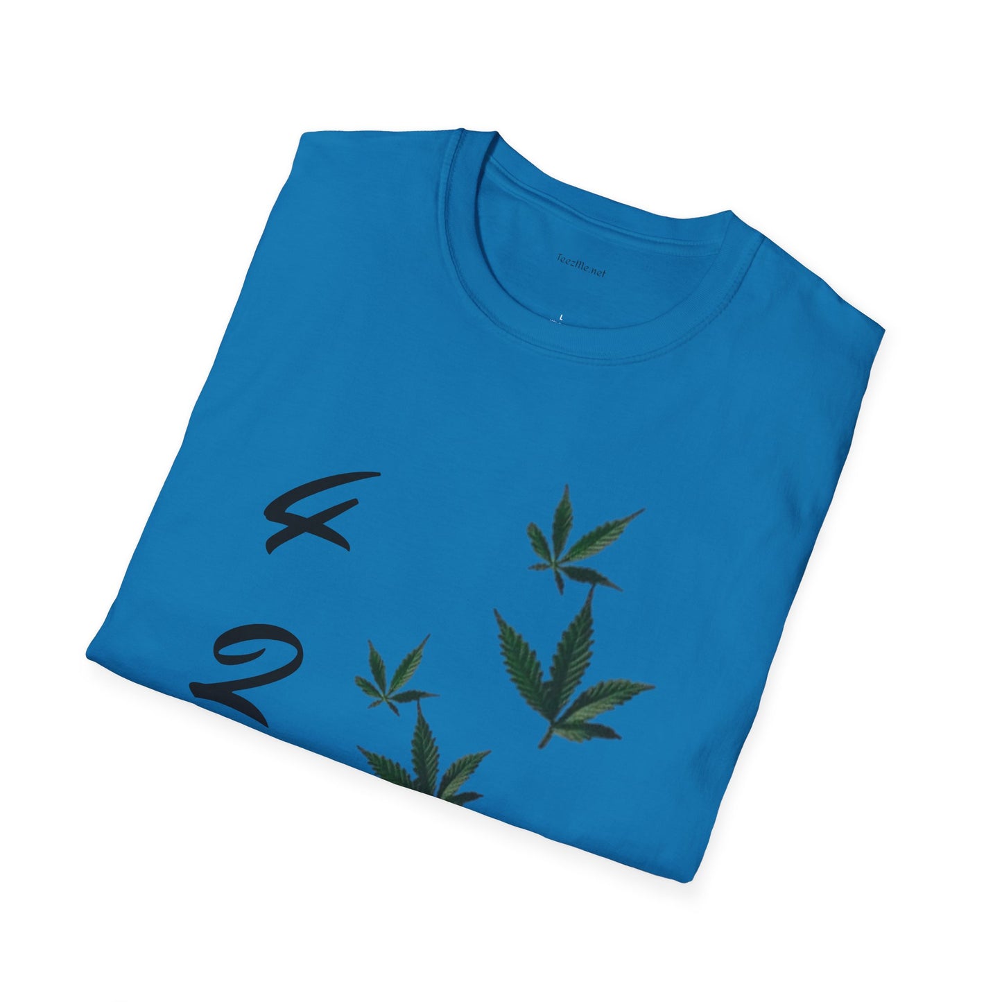 420 - Unisex Softstyle T-Shirt 100% Cotton Graphic #weed #cannabis